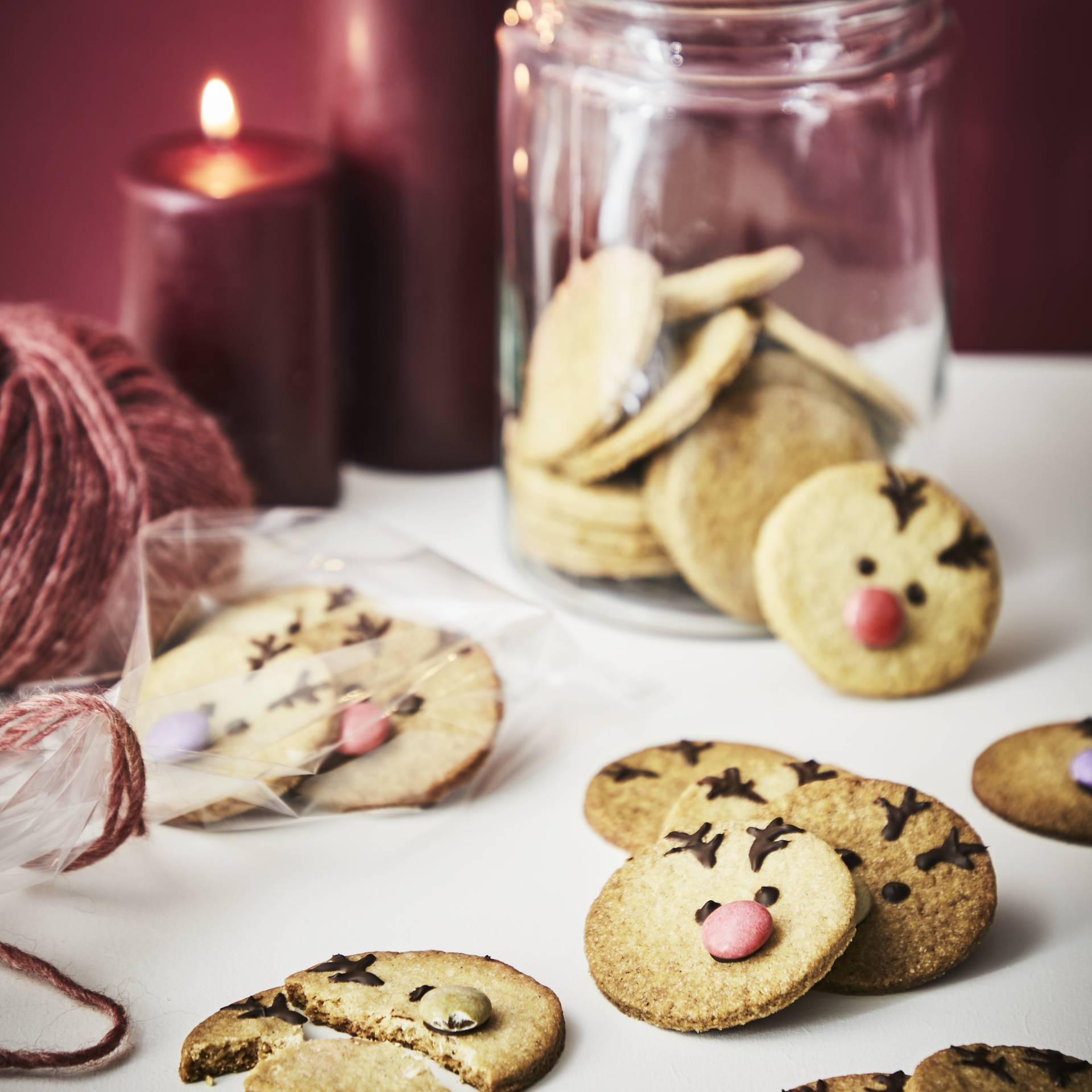 Rentier-Zimt-Mürbeteigplätzchen - Rezepte Cake Factory | Tefal