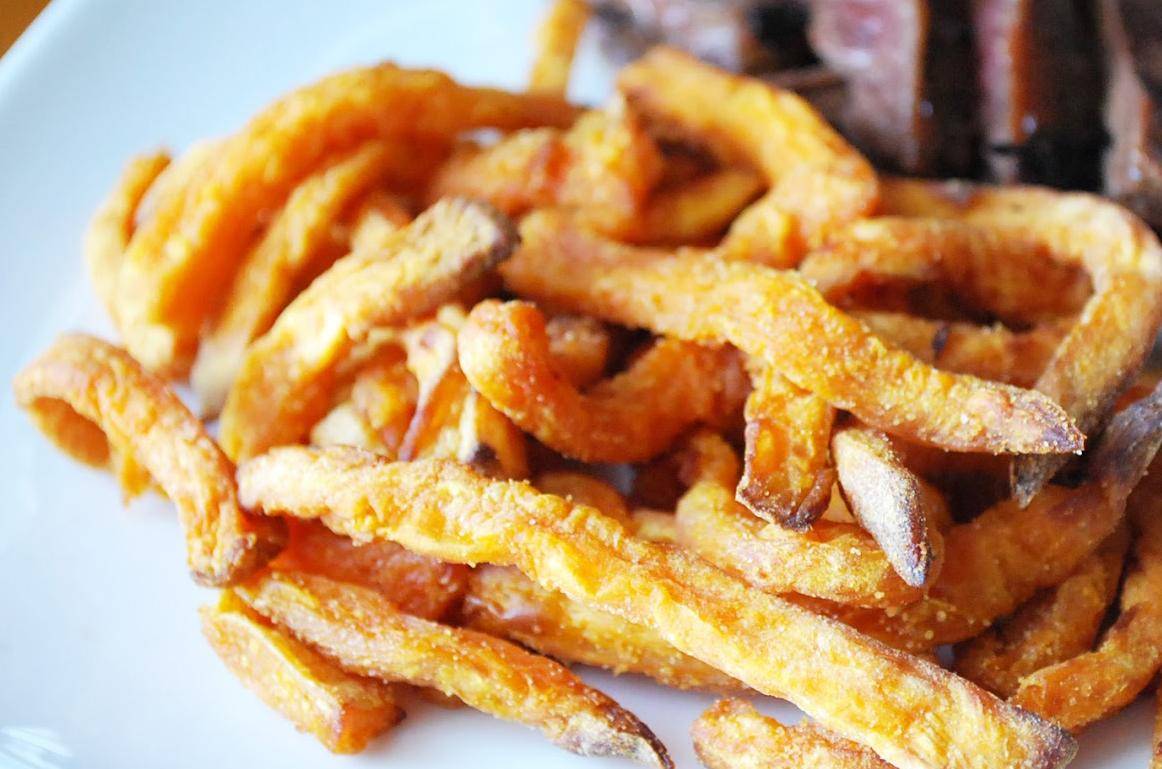 Pommes frites aus Süßkartoffeln - Rezepte Actifry Genius XL | Tefal