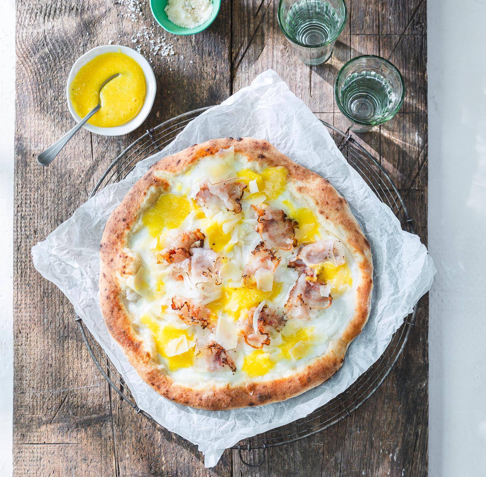 Pizza Carbonara - Rezepte Pizza Pronto | Tefal