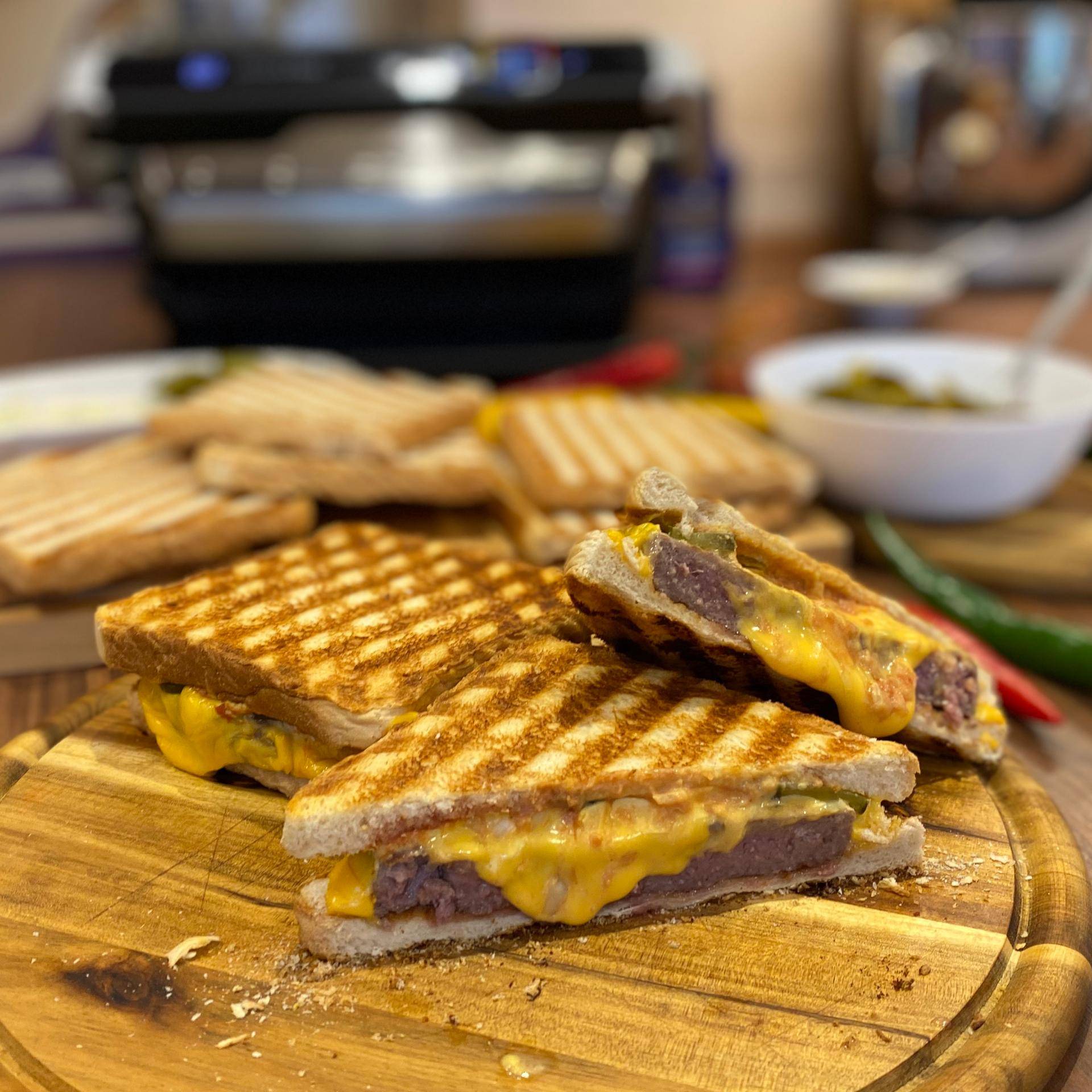 Cheeseburger Sandwich - Rezepte OptiGrill | Tefal