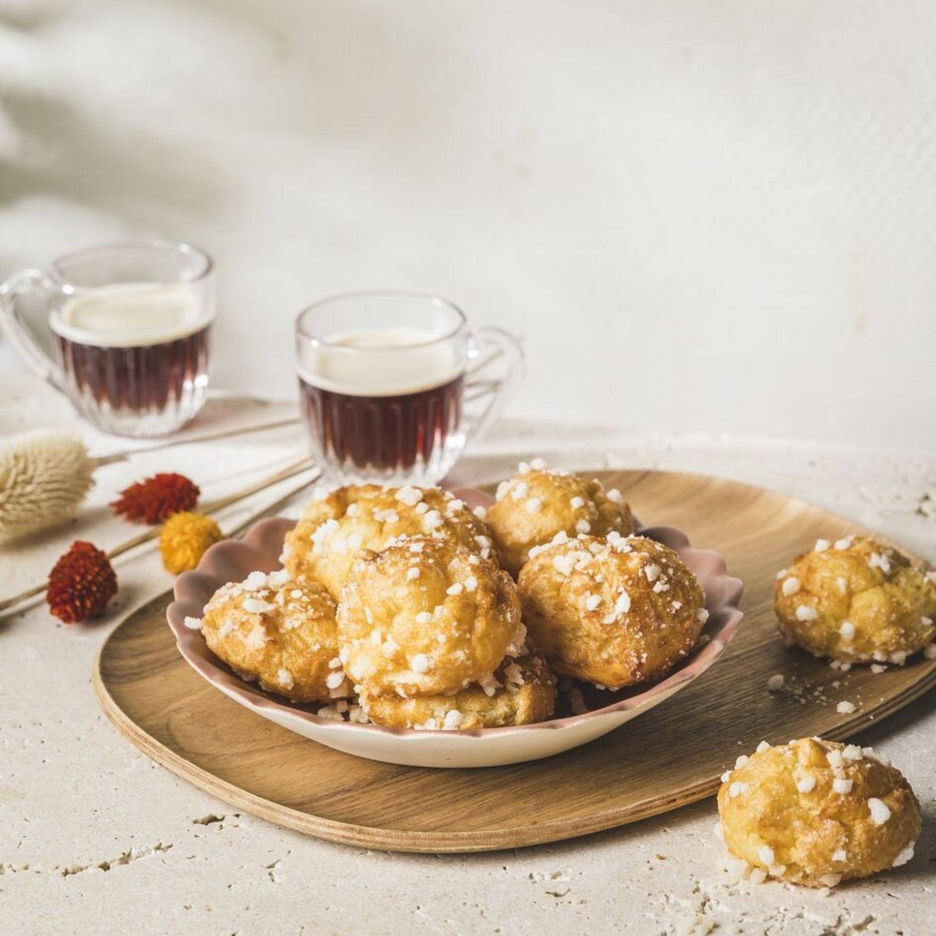 Französische Perlzucker-Chouquettes - Rezepte BAKE PARTNER | Tefal