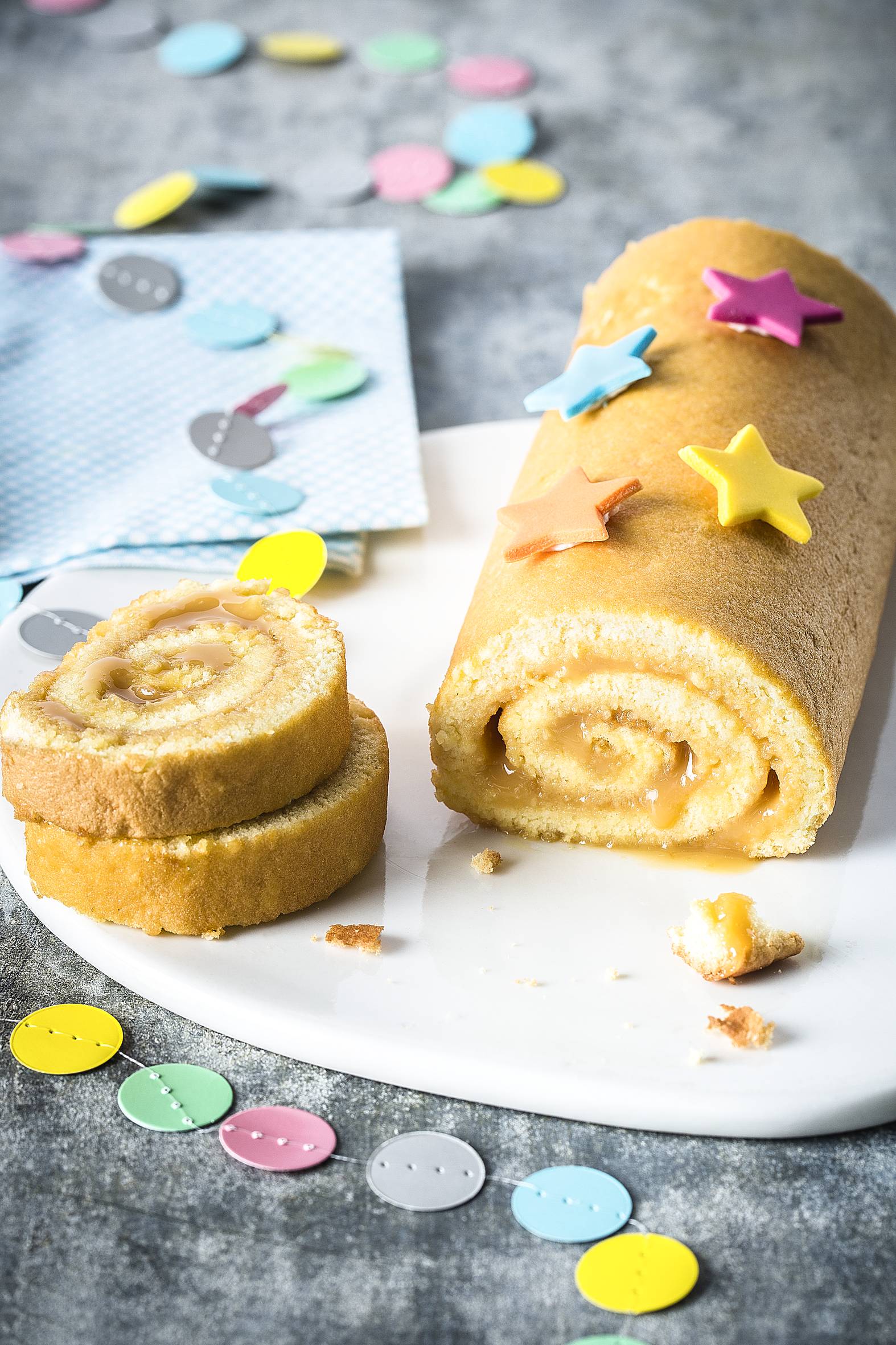 Dulce De Leche Biskuitrolle - Rezepte undefined | Tefal