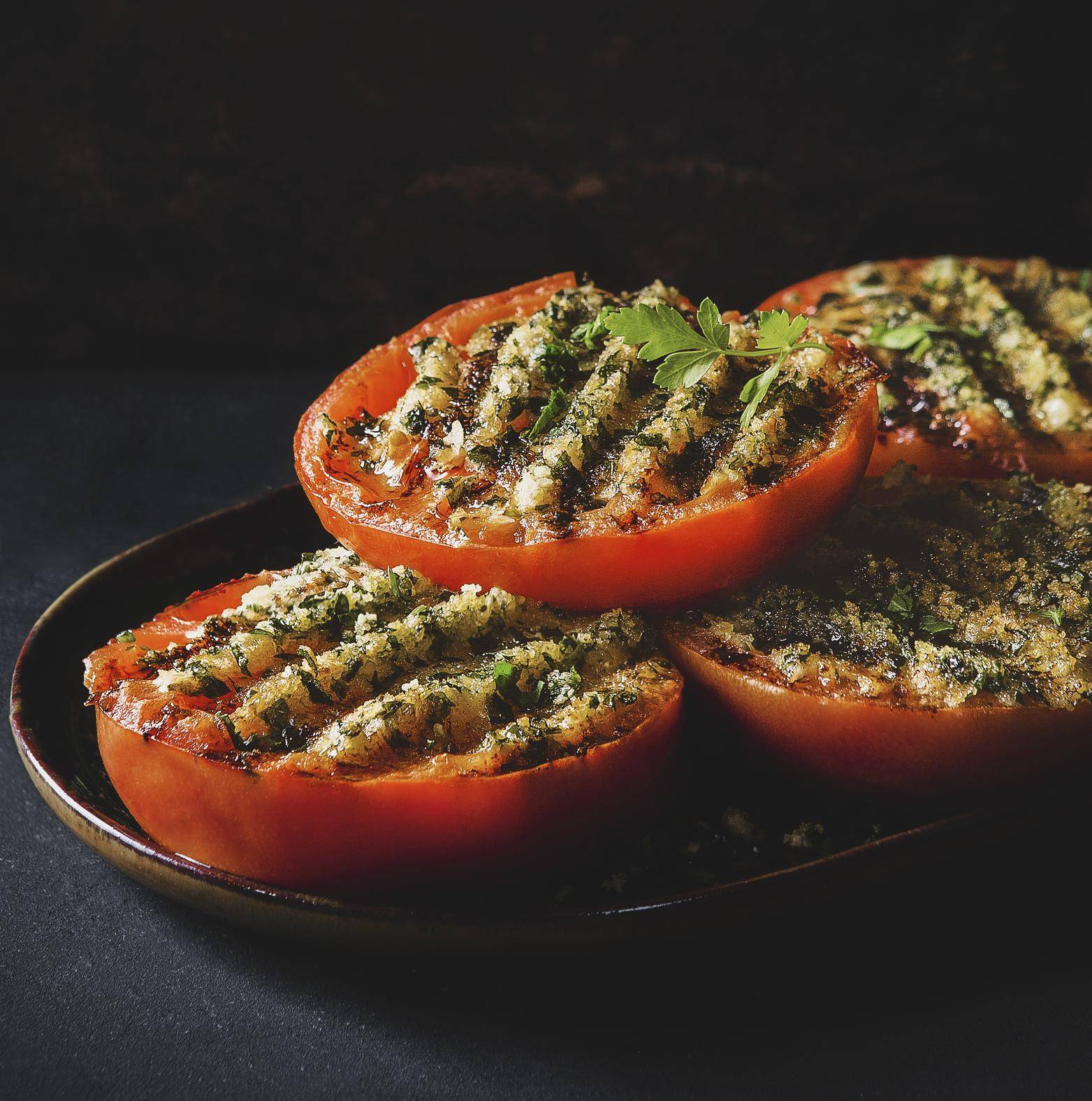 Tomaten nach Art der Provence - Rezepte Optigrill Elite | Tefal