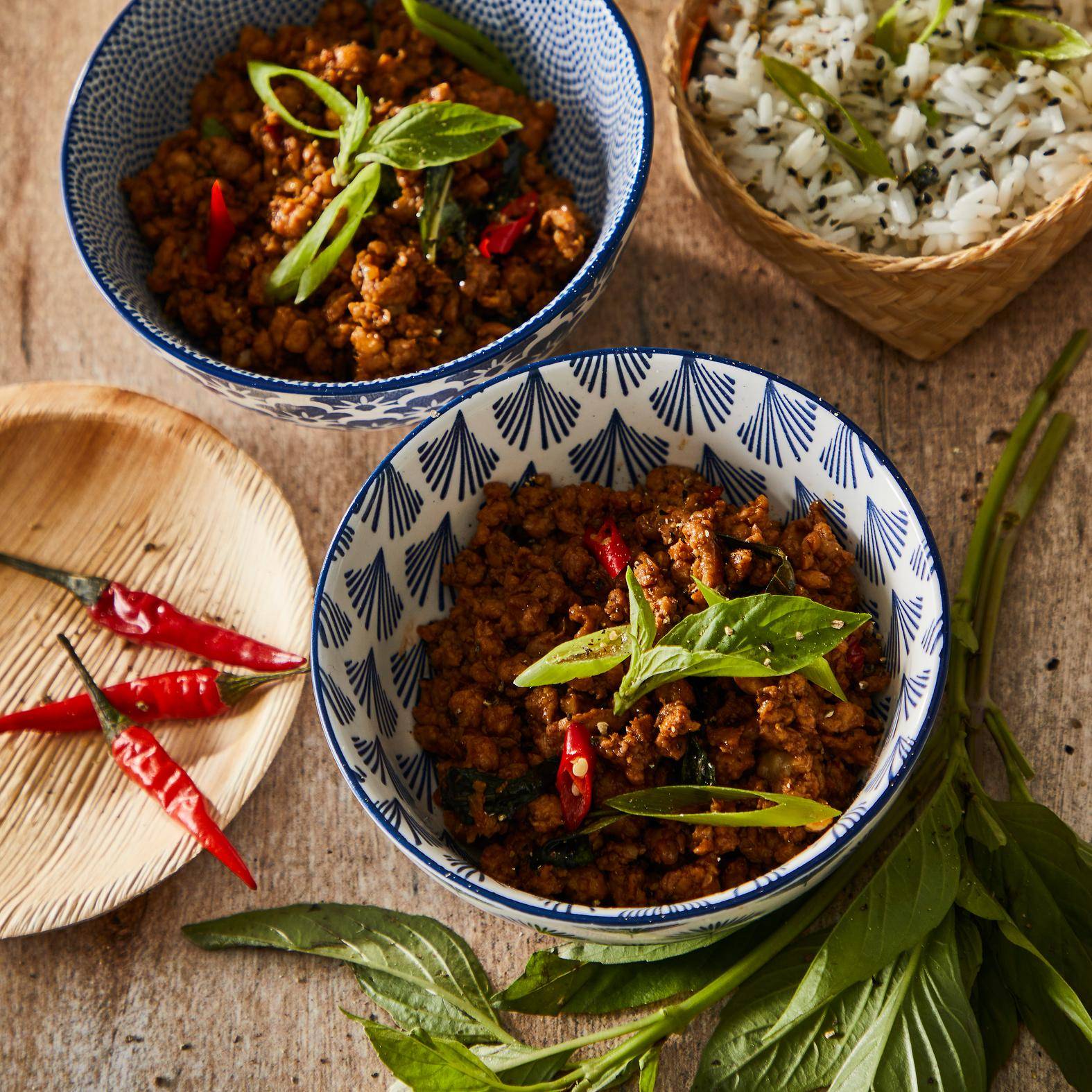 Thai-Basilikum-Hähnchen - Rezepte Pfannen & Töpfe | Tefal