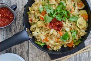 Gebratener Reis mit Gemüse - Rezepte Pfannen & Töpfe | Tefal
