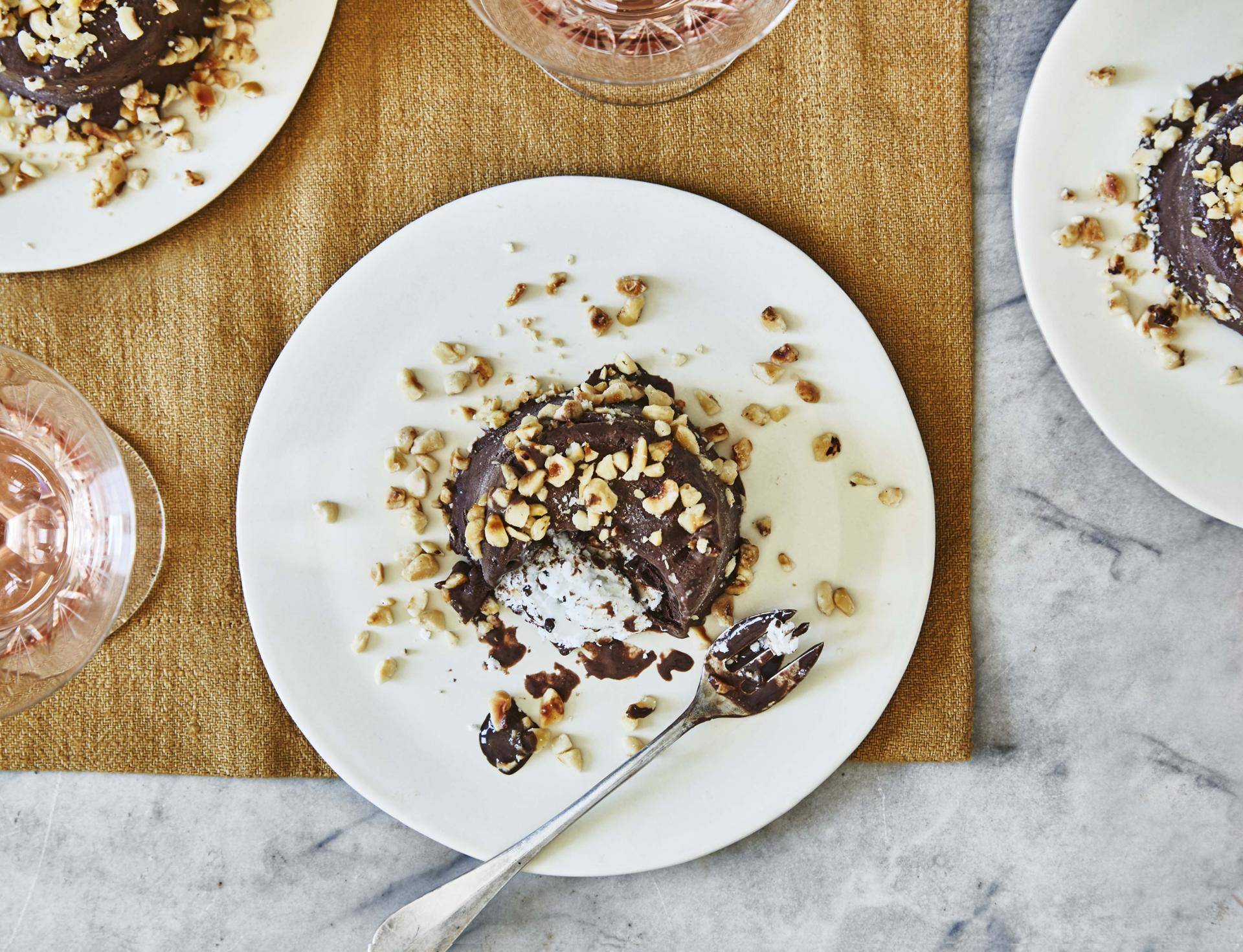 Schokoeis mit knusprigem Kern - Rezepte Cake Factory | Tefal