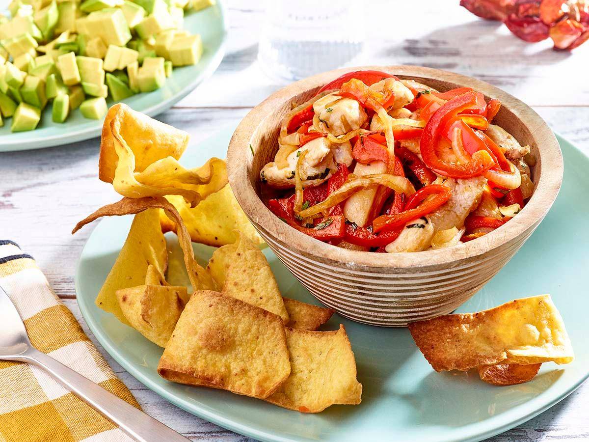 Gerührtes mexikanisches Hähnchen - Rezepte Actifry Genius XL | Tefal