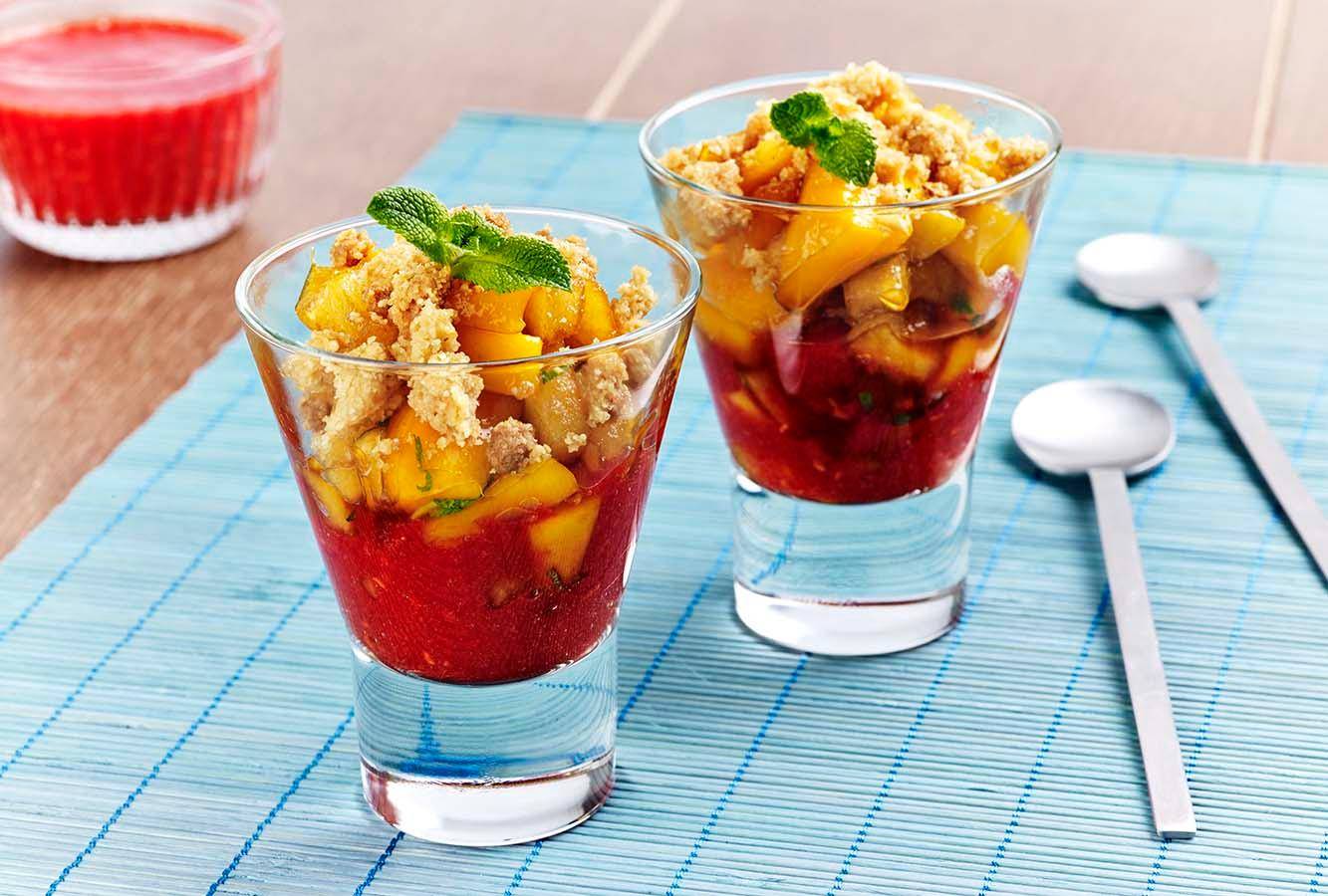 Apfel-Mango-Crumble - Rezepte Actifry Express 1kg | Tefal