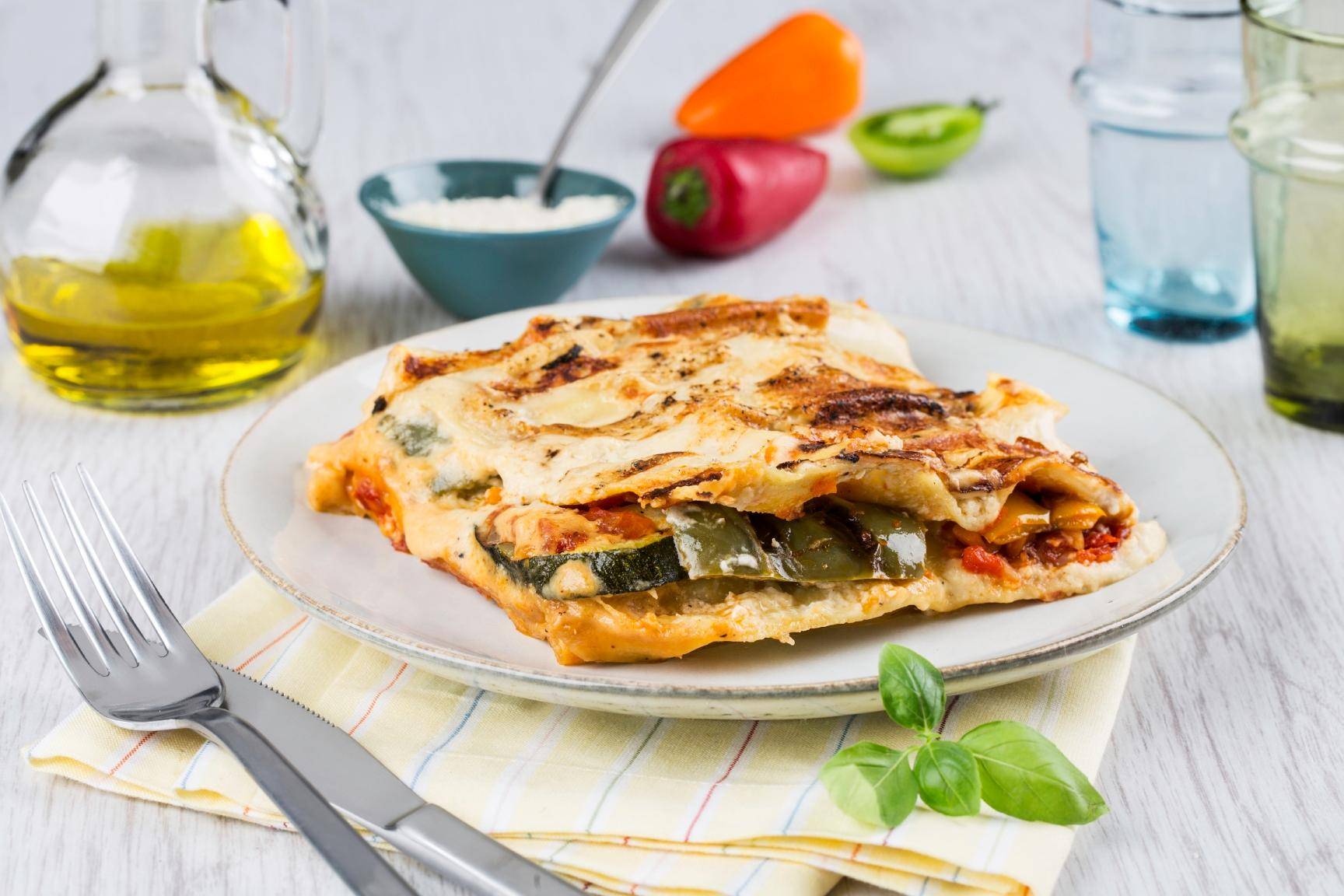 Vegetarische Lasagne - Rezepte Optigrill Elite | Tefal