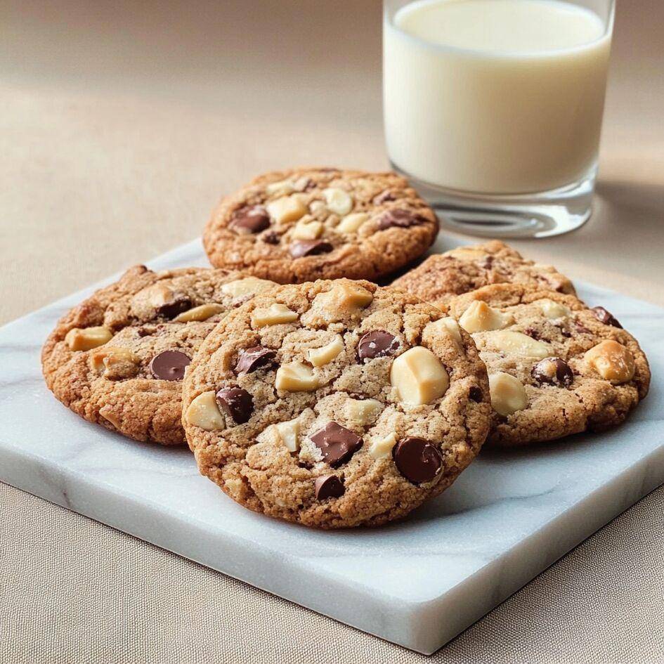 Doppel-Schoko-Macadamia-Kekse - Rezepte Kitchen Machines Touch/Touch + | Tefal