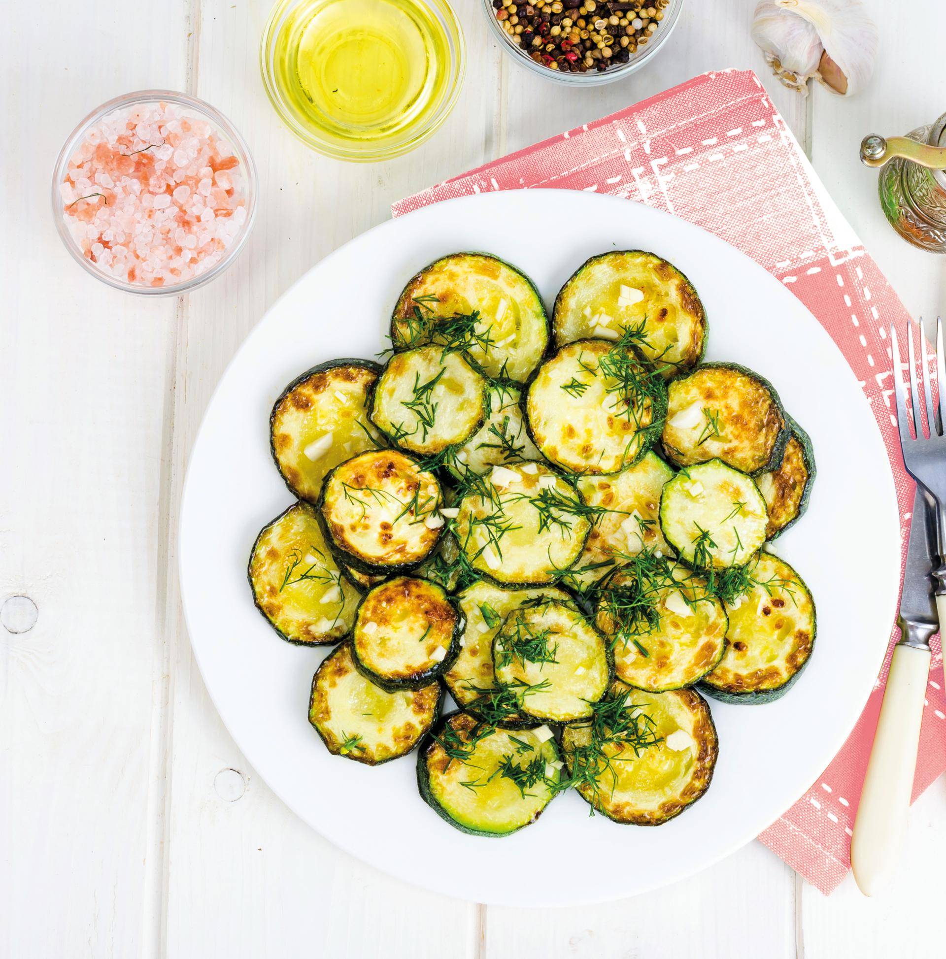 Gebratene Zucchini - Rezepte Dual EasyFry&Grill | Tefal