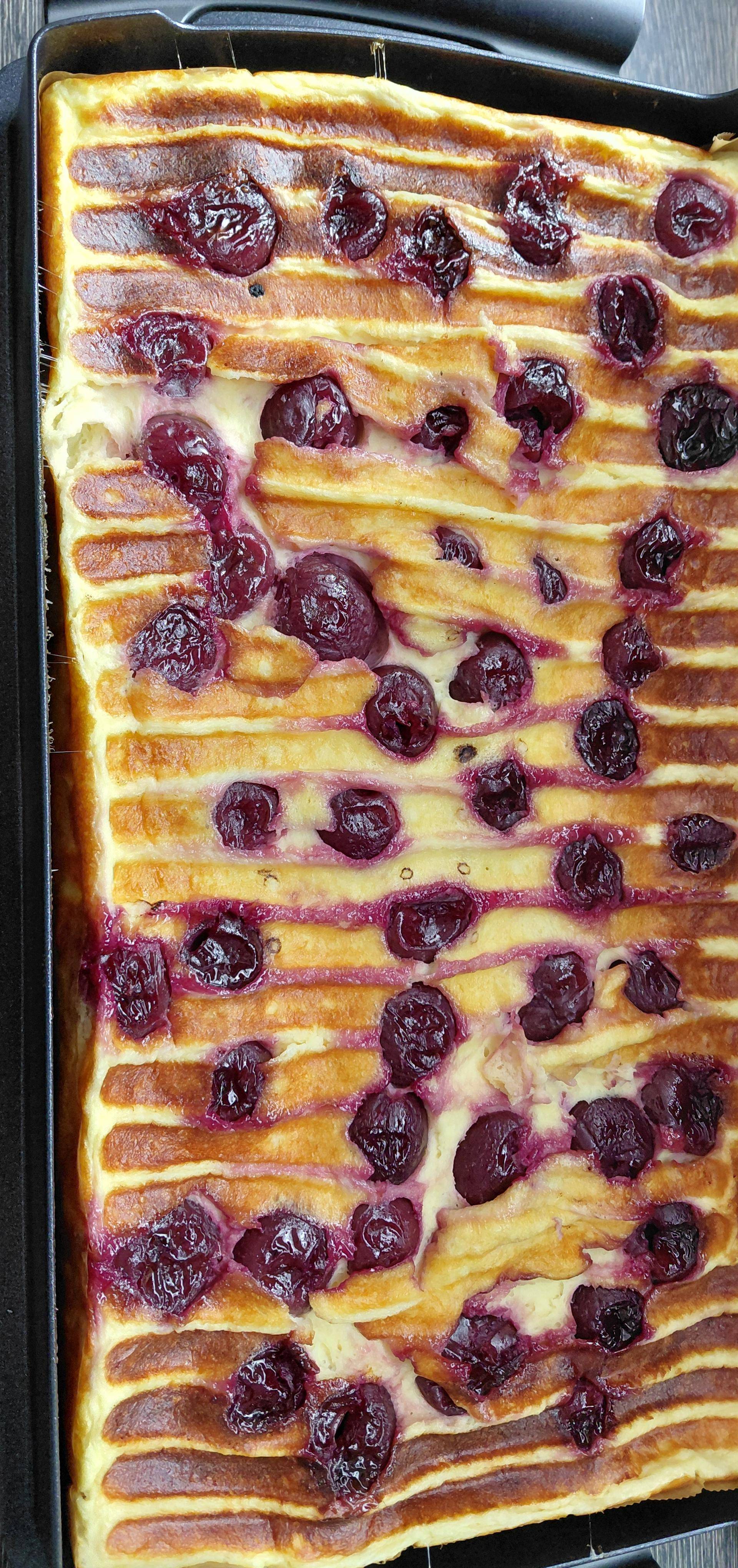 Quark-Kirschkuchen - Rezepte OptiGrill + | Tefal