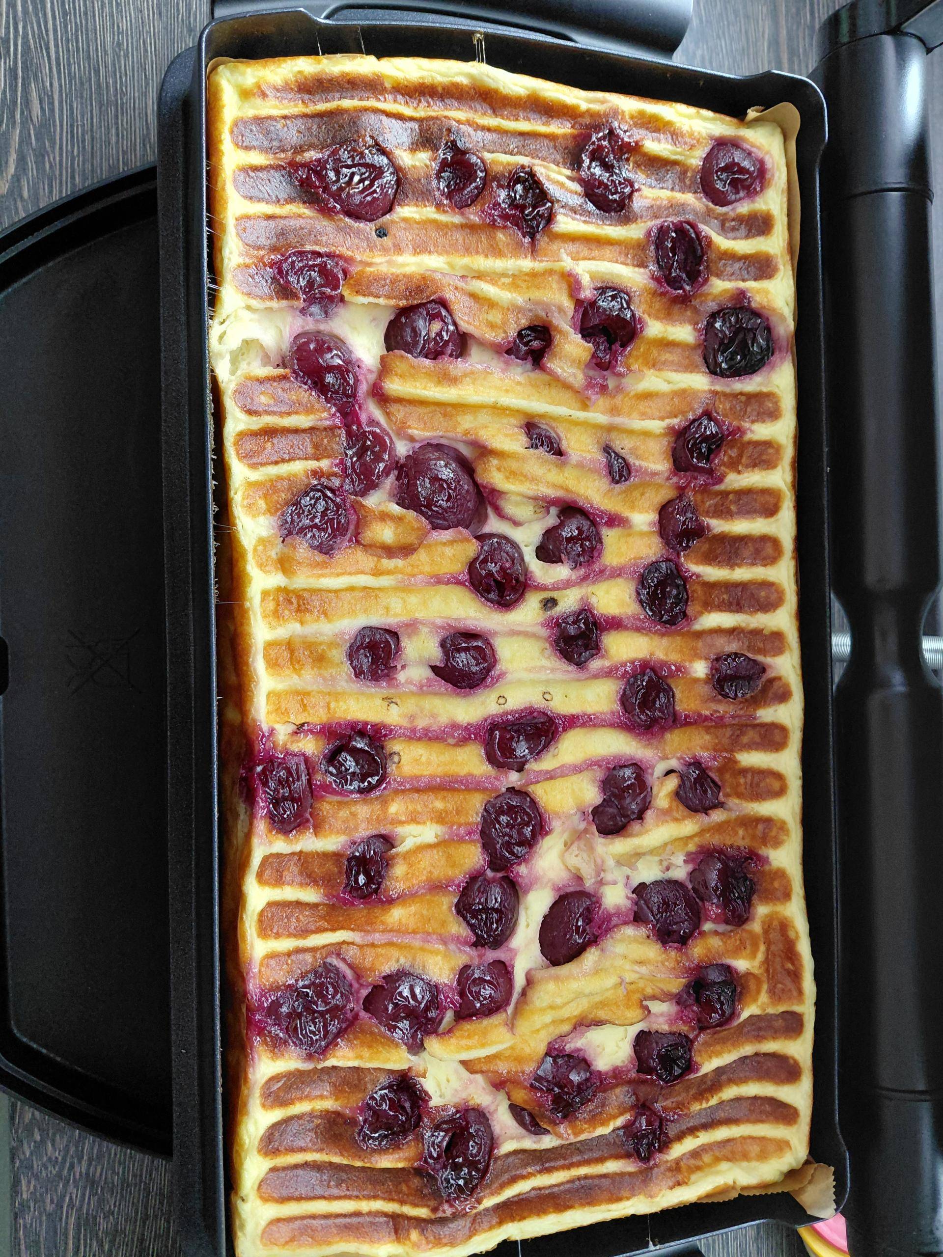 Quark-Kirschkuchen - Rezepte OptiGrill + | Tefal