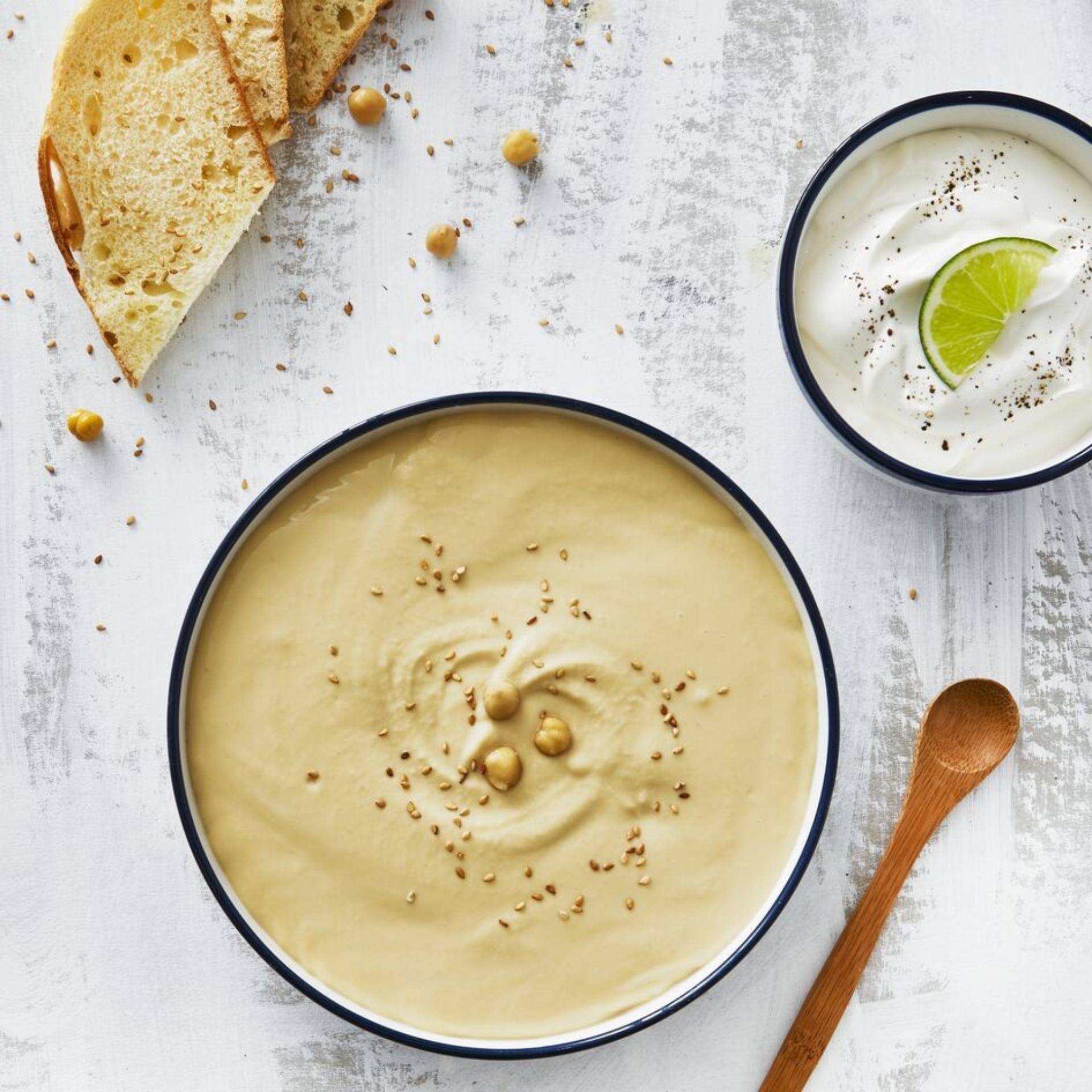 Kichererbsencreme mit Joghurt - Rezepte Blendforce Cook | Tefal