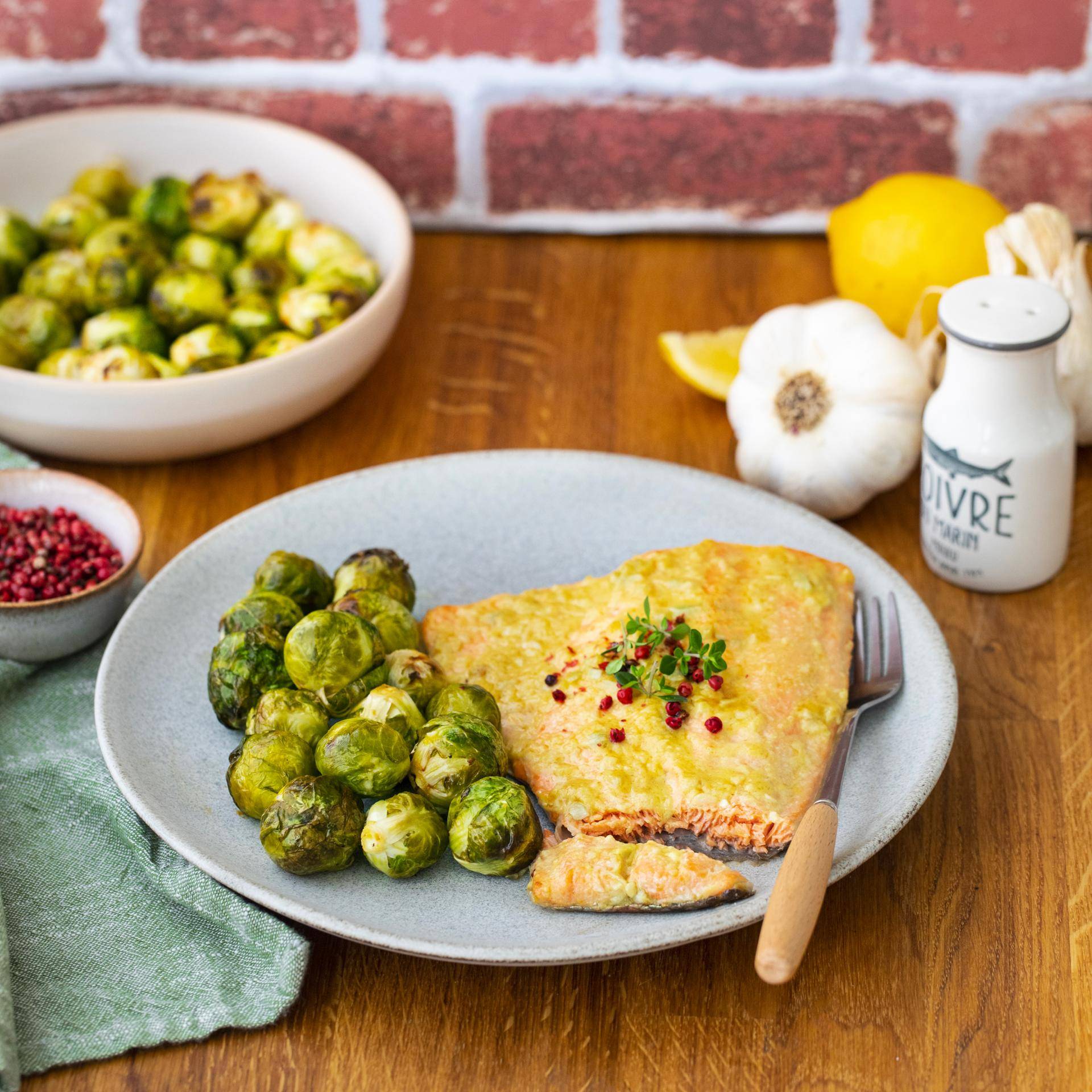 Lachs und Rosenkohl - Rezepte EASY FRY & GRILL 2 in 1 XXL | Tefal