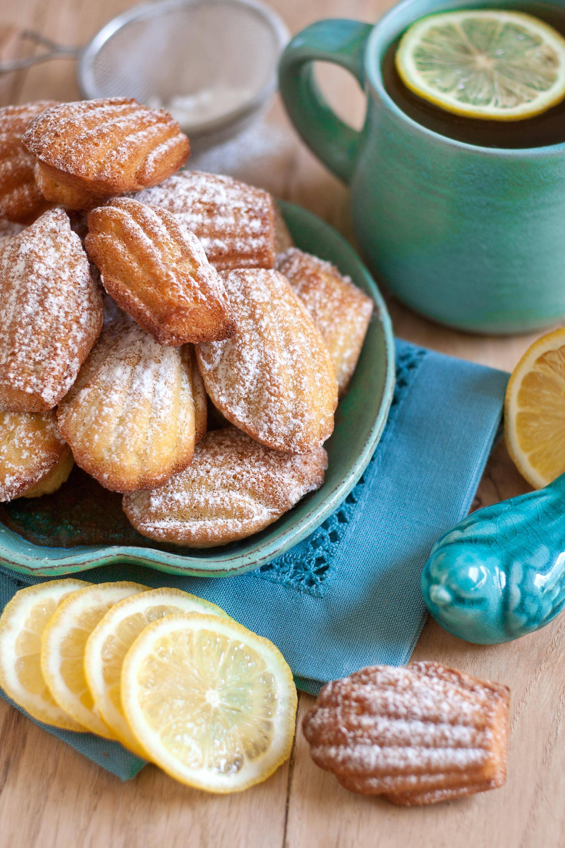 Zitronen-Madeleines - Rezepte Cake Factory | Tefal