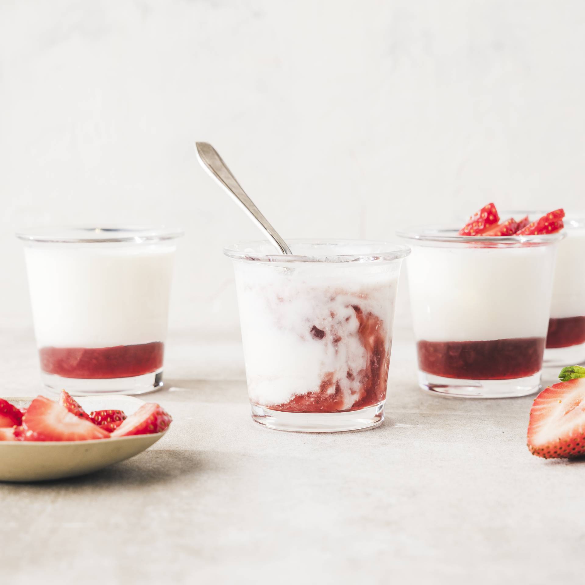 Erdbeerjoghurt - Rezepte Smartcook Infinity Autostir | Tefal