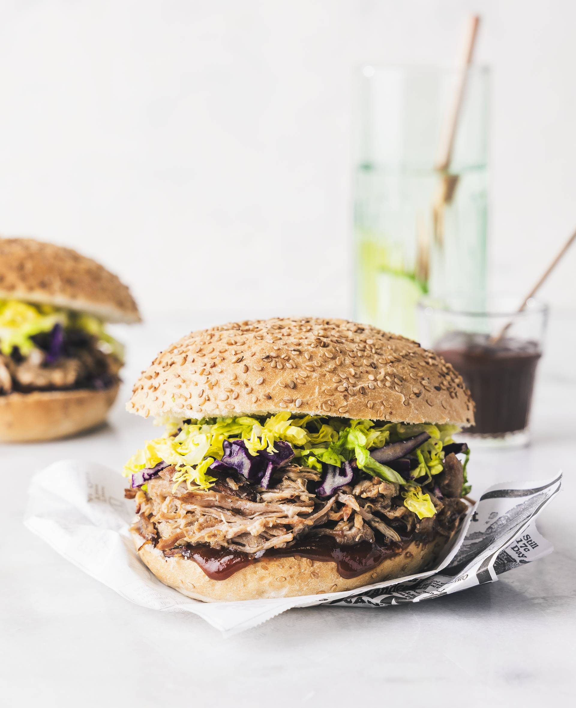 Pulled Pork Burger - Rezepte Smartcook Infinity Autostir | Tefal