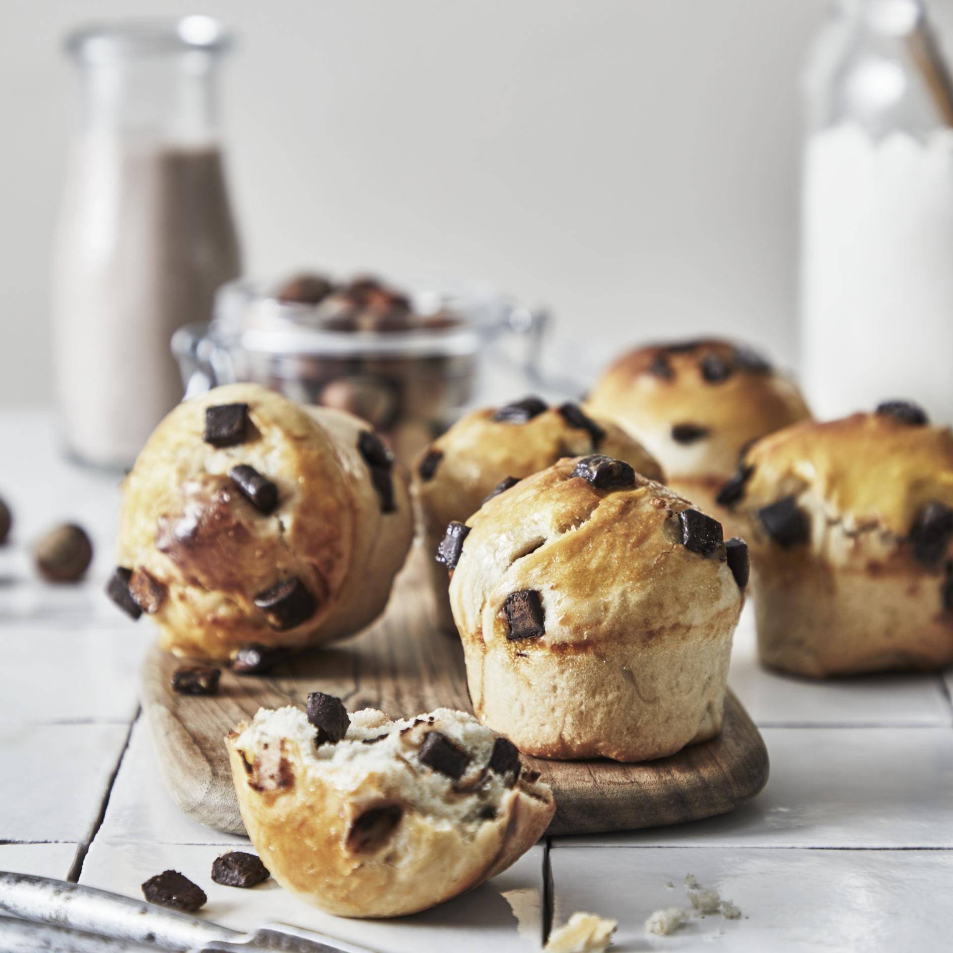 Chocolate Chip Muffins - Rezepte BAKE PARTNER | Tefal
