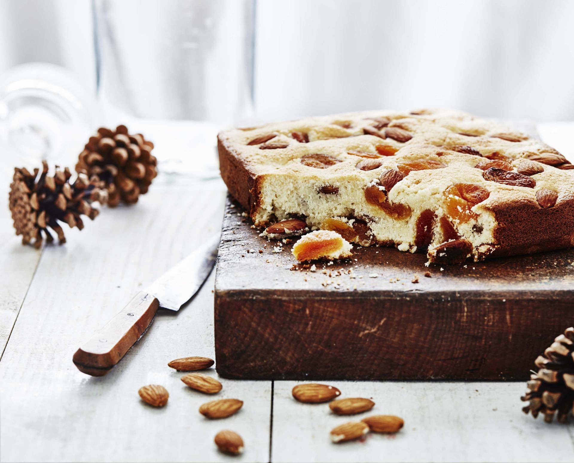 Mandelkuchen mit getrockneten Aprikosen - Rezepte Cake Factory | Tefal