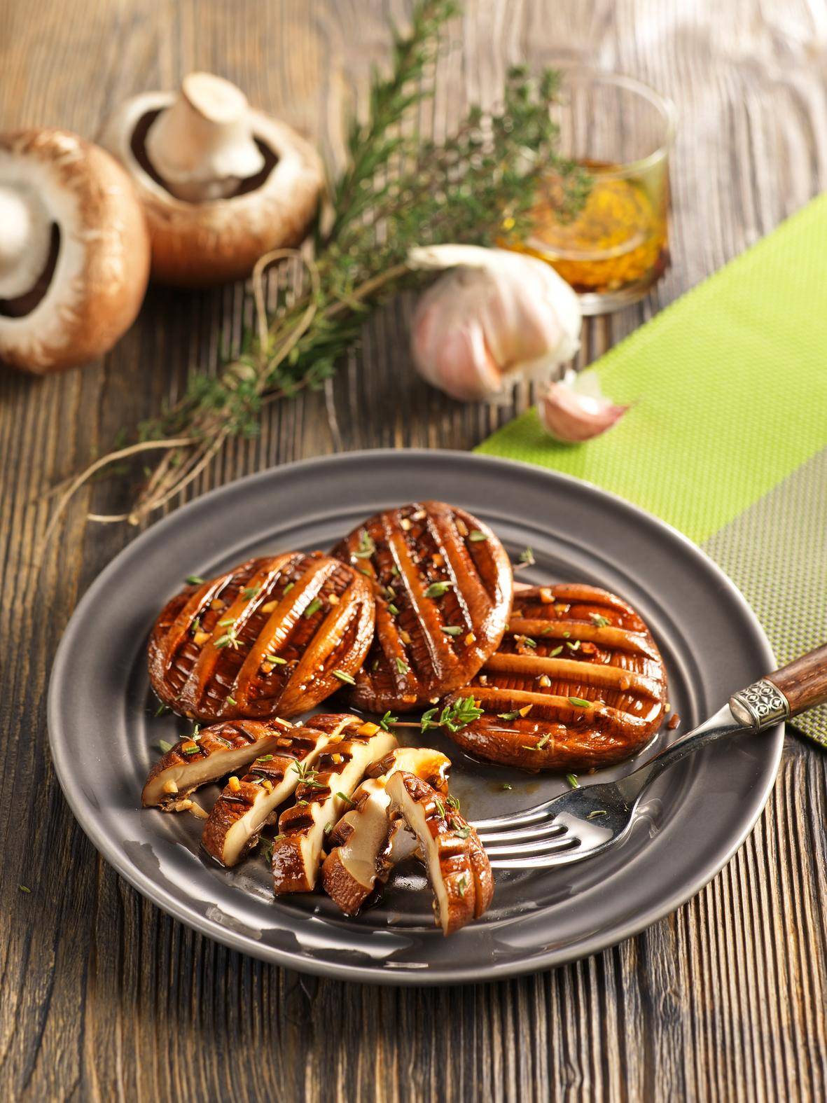 Gegrillte Portobello-Pilze - Rezepte EASY FRY GRILL & STEAM 3 in 1 | Tefal
