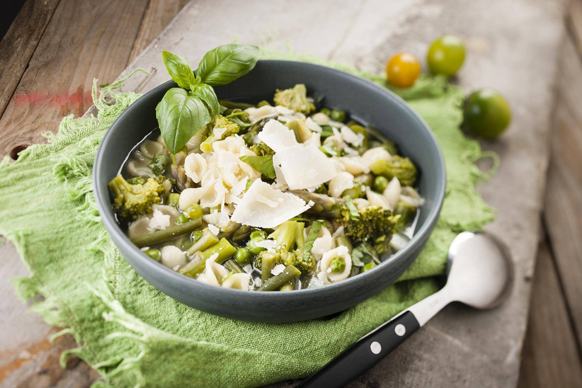 Grüne Gemüse-Minestrone - Rezepte | Tefal