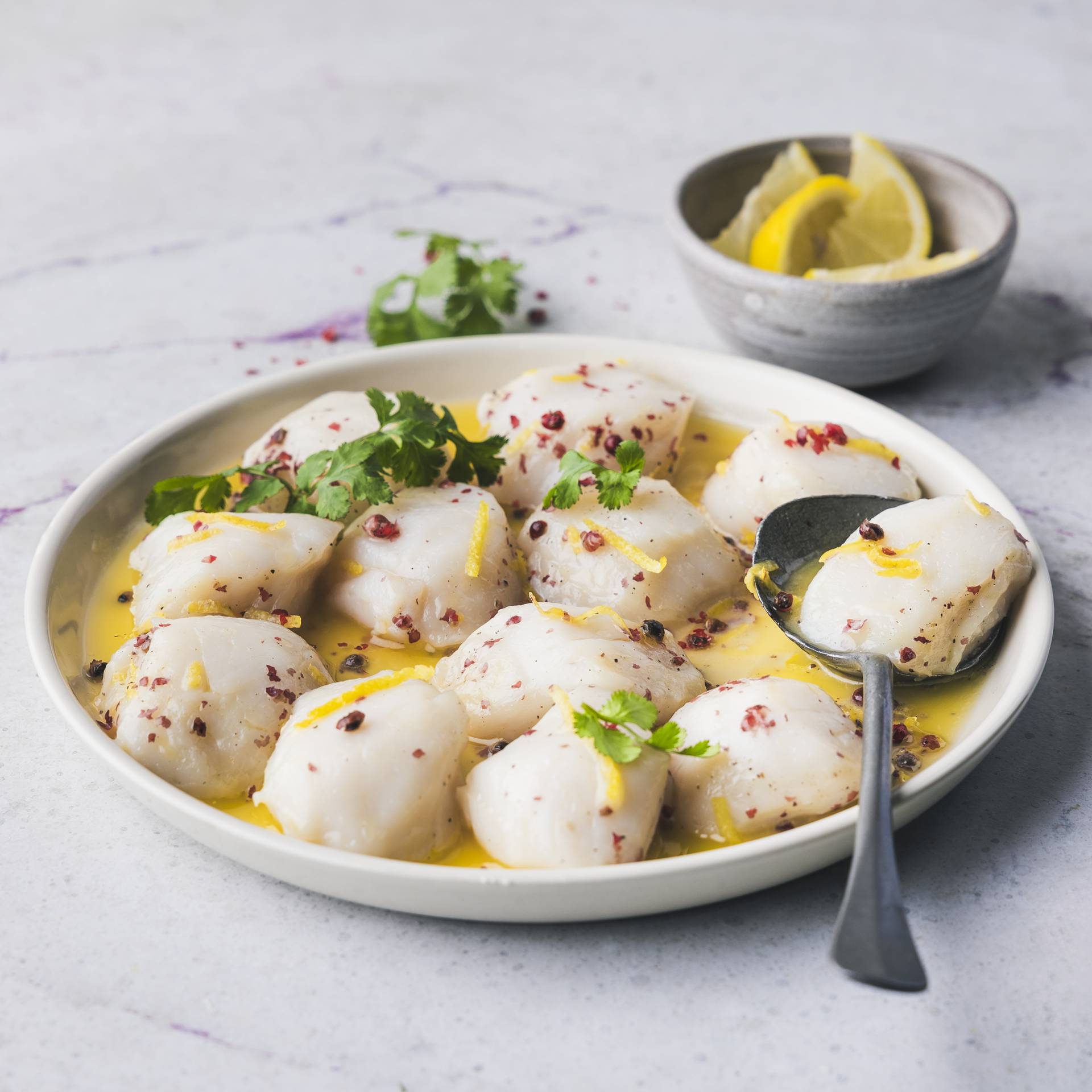 Sous-vide Jakobsmuscheln - Rezepte Smartcook Infinity Autostir | Tefal