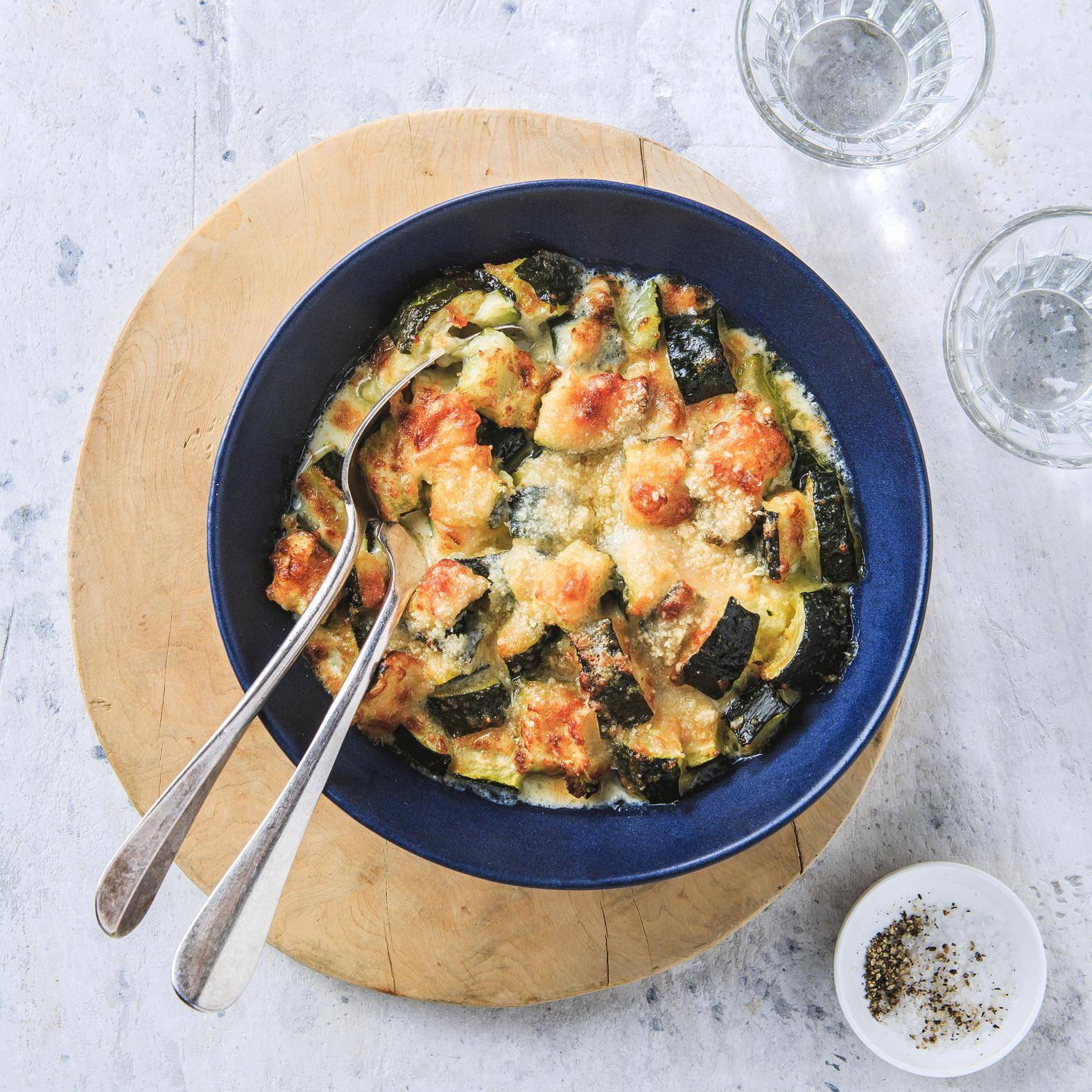 Zucchini-Auflauf - Rezepte EASY FRY GRILL & STEAM 3 in 1 | Tefal