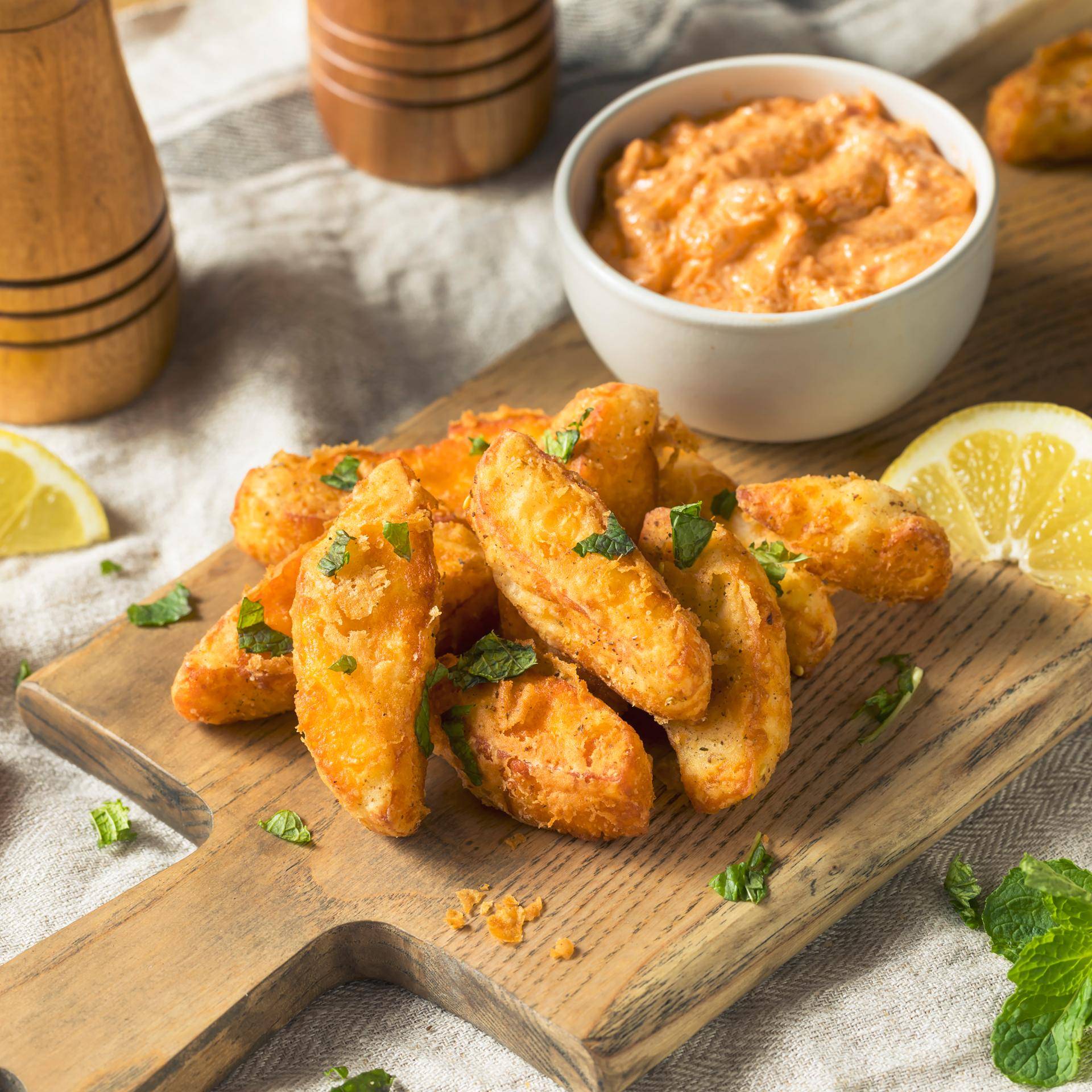 Halloumi-Pommes - Rezepte Easy Fry Max | Tefal