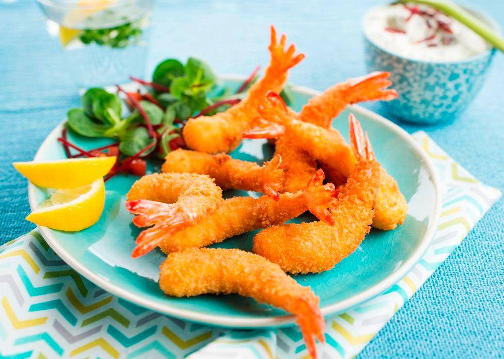 Panierte Garnelen - Rezepte Actifry Genius | Tefal