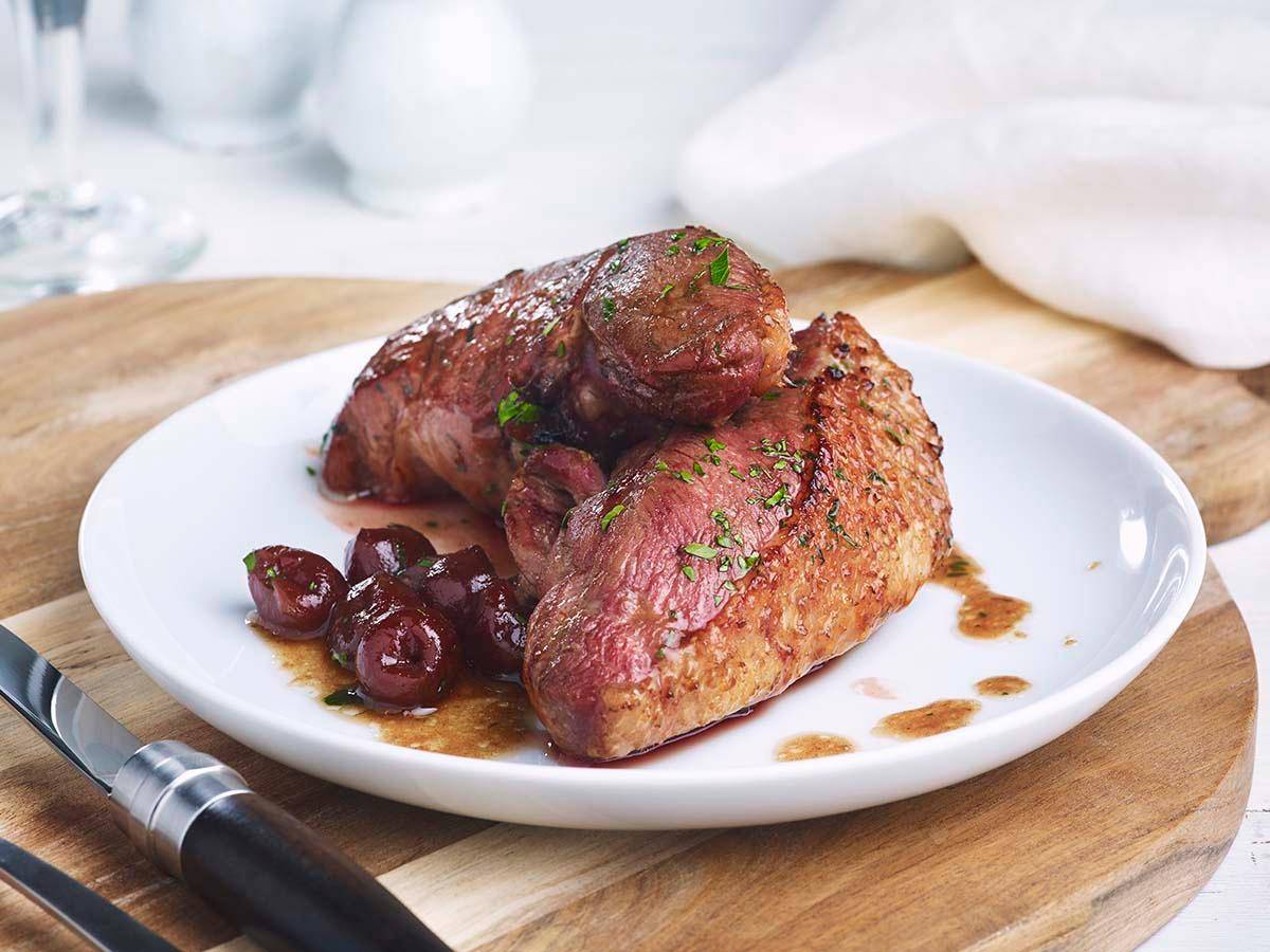 Ente mit Kirschen - Rezepte Actifry Express XL | Tefal