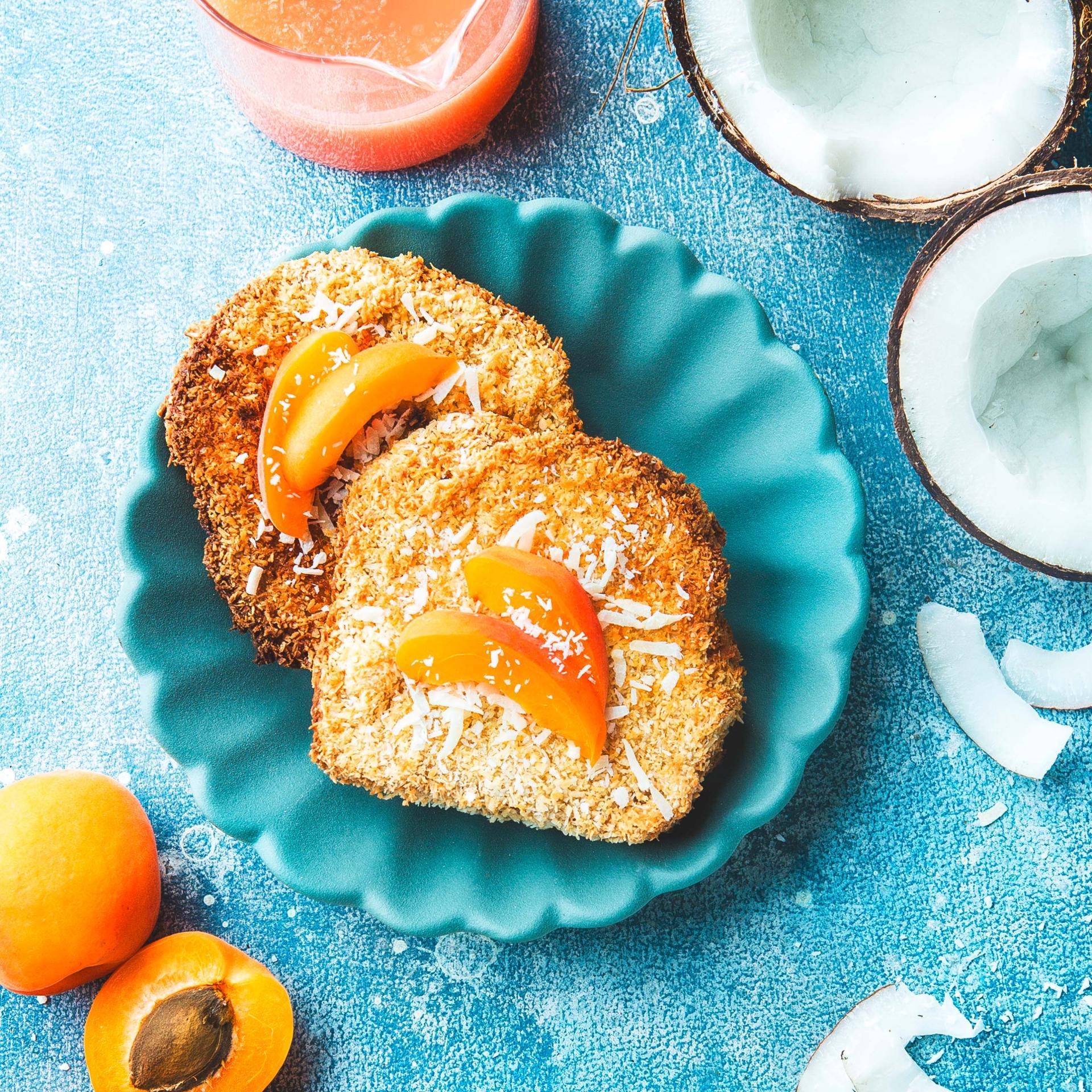 Kokosnuss-Toast - Rezepte Actifry Genius XL | Tefal