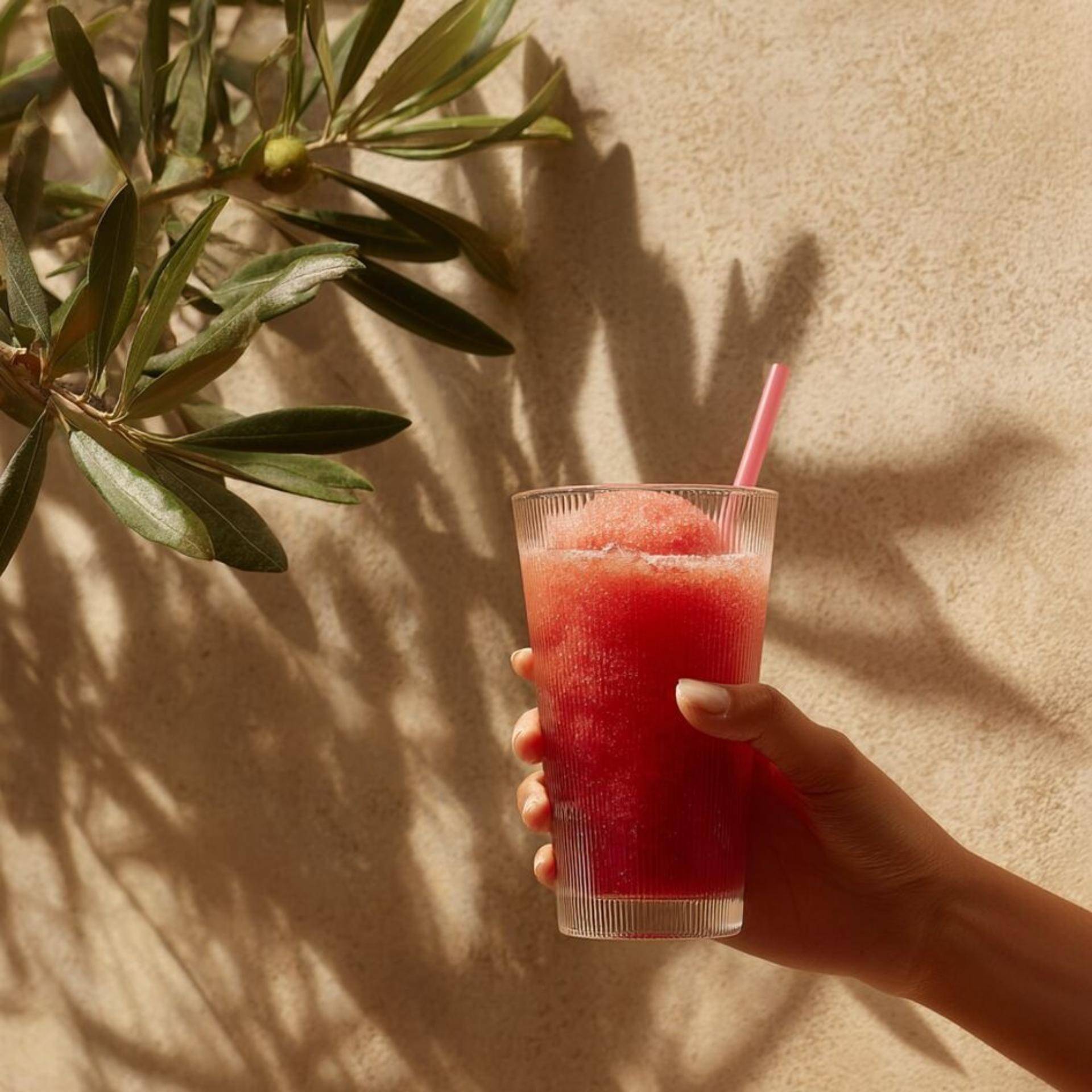 Erdbeer-Sirup-Slushy - Rezepte Freezi | Tefal