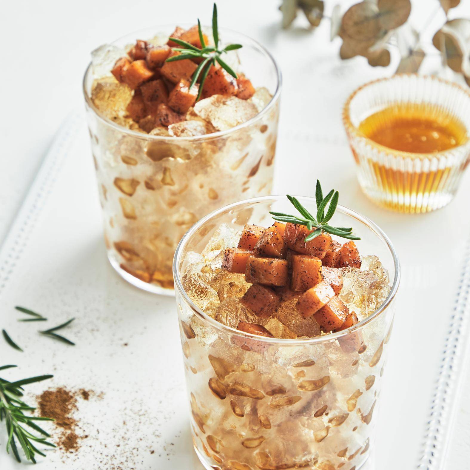 Chai-Apfel-Zimt-Granita mit Kürbis - Rezepte Perfectmix + | Tefal