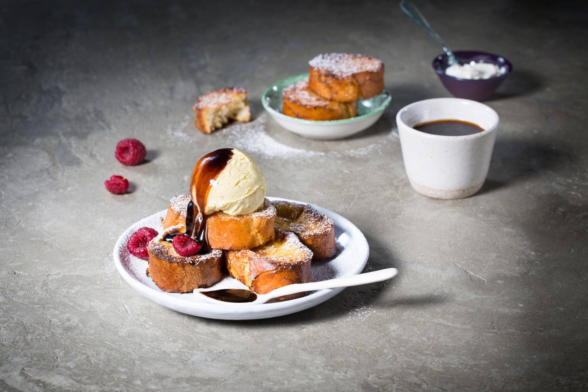 Baguette-Pudding mit Vanillearoma - Rezepte Actifry Genius | Tefal