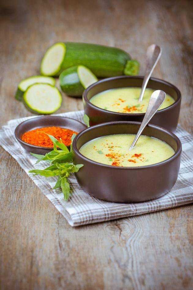 Courgette soup with cream cheese - Rezepte Blend up | Tefal