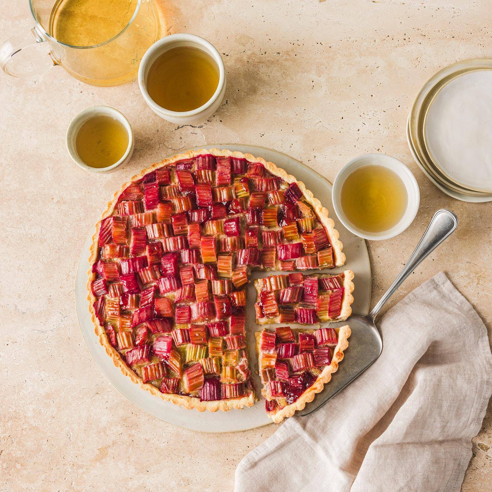 Rhabarbertarte - Rezepte Kitchen Machines Touch/Touch + | Tefal