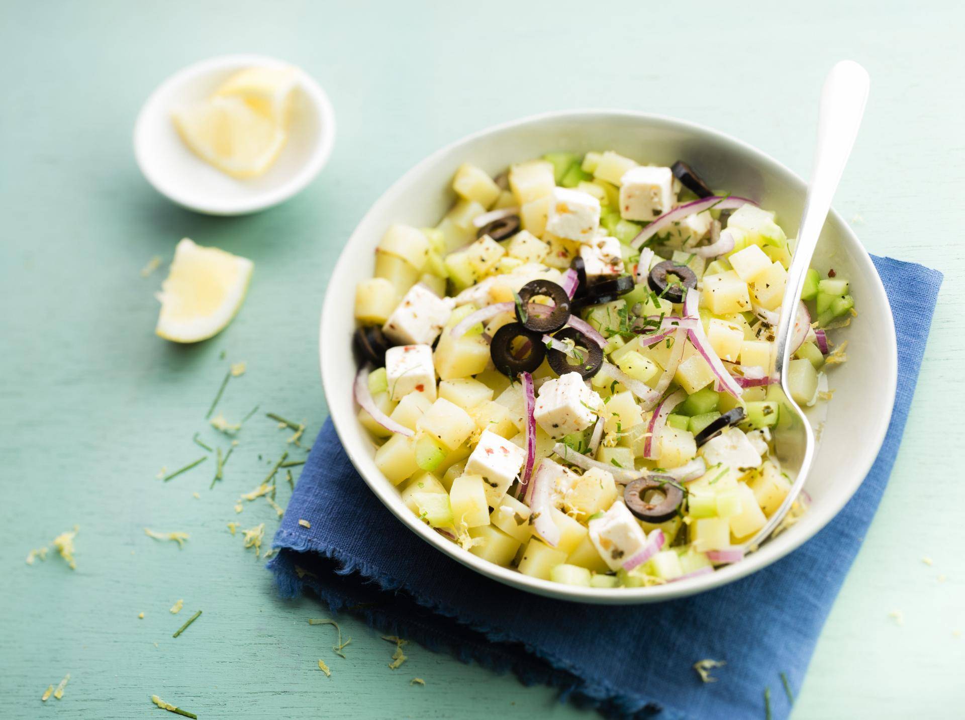 Kartoffelsalat nach griechischer Art - Rezepte undefined | Tefal