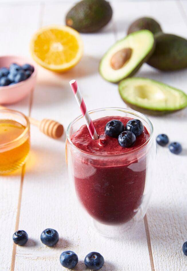 Smoothie mit Avocado und Blaubeeren - Rezepte Perfectmix + | Tefal