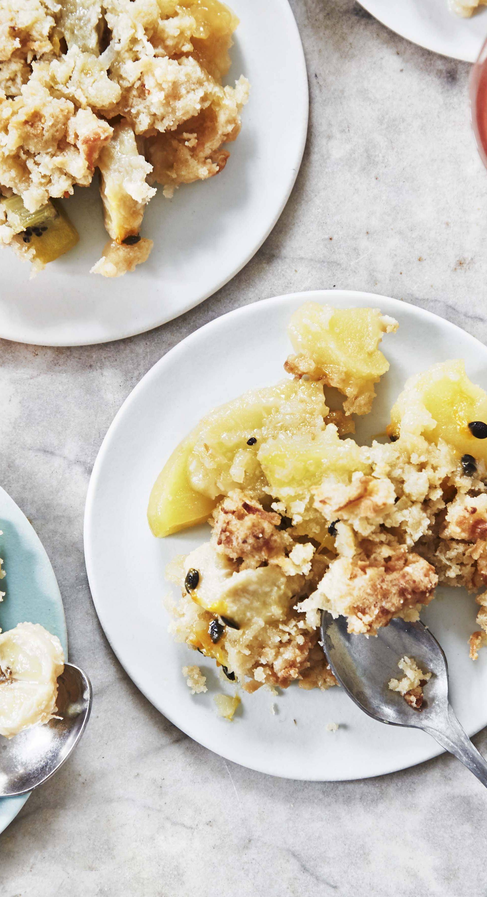 Apfelkuchen mit Streusel - Rezepte Dual EasyFry&Grill | Tefal