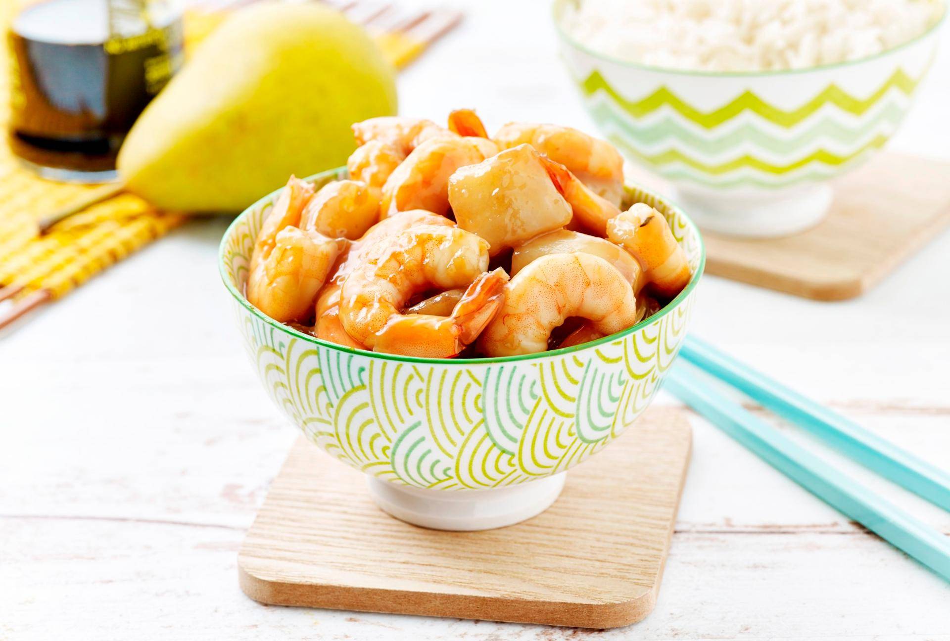 Süße-salzige Garnelen - Rezepte Actifry Smart XL | Tefal