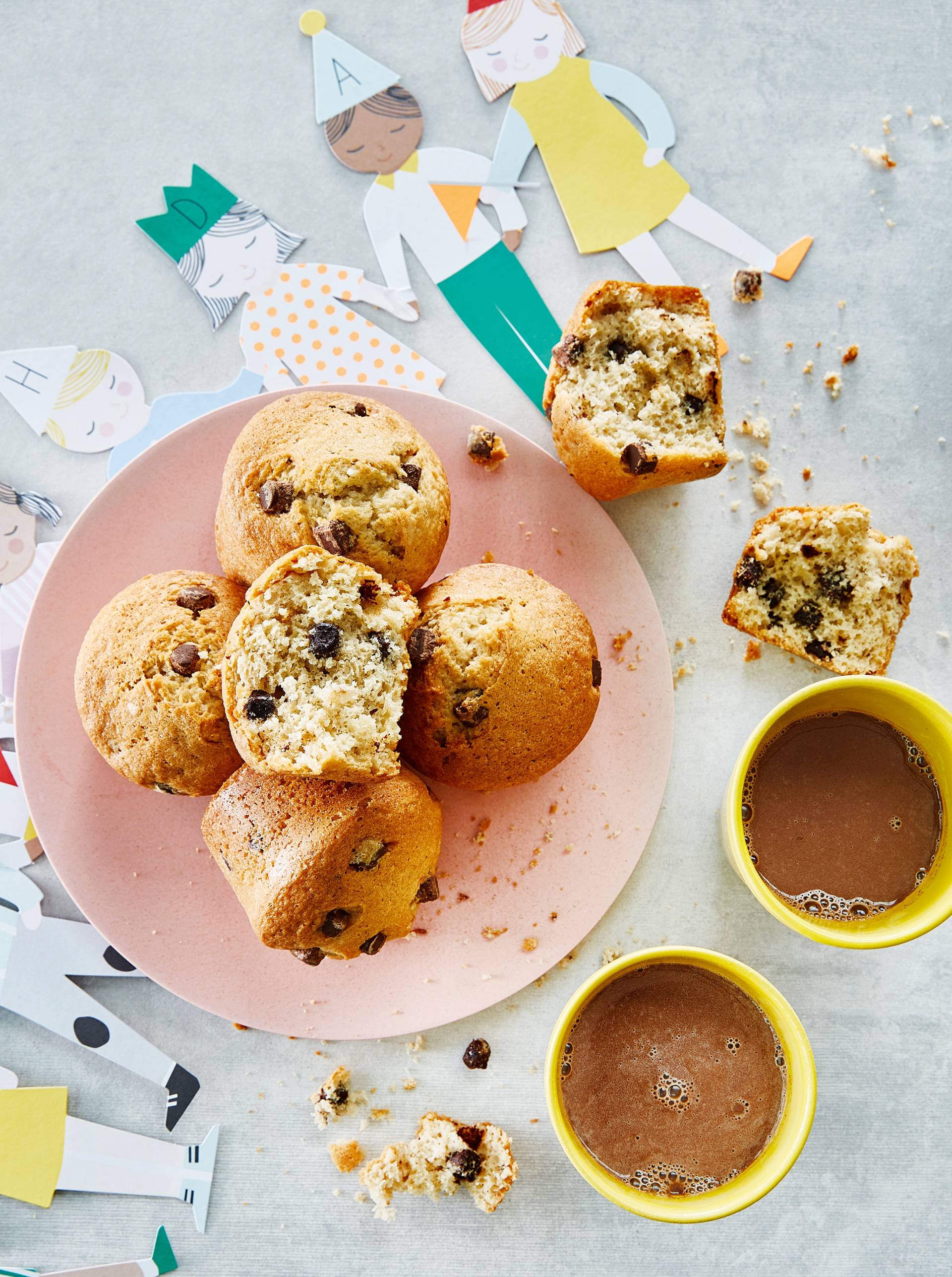 Muffins mit Schokostückchen - Rezepte Cake Factory | Tefal