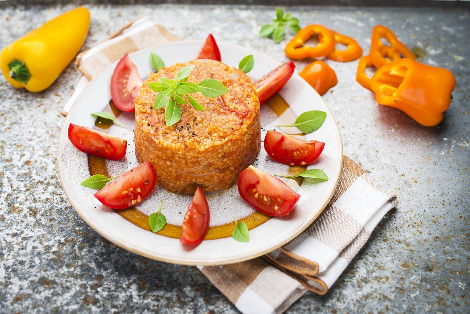Bulgurweizen mit Tomaten - Rezepte Turbo Cuisine | Tefal