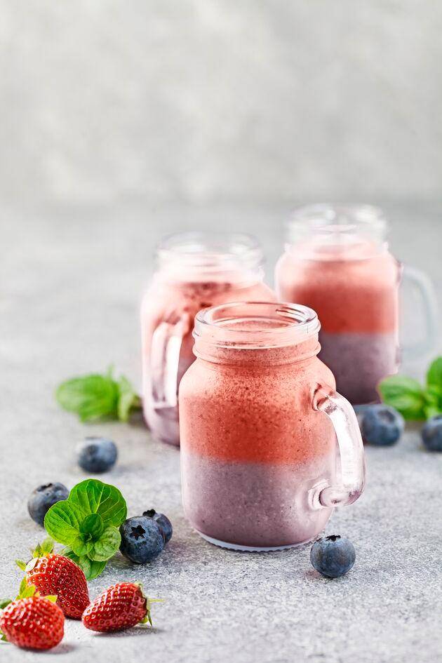 Zweifarbiger Smoothie - Rezepte Blend up | Tefal