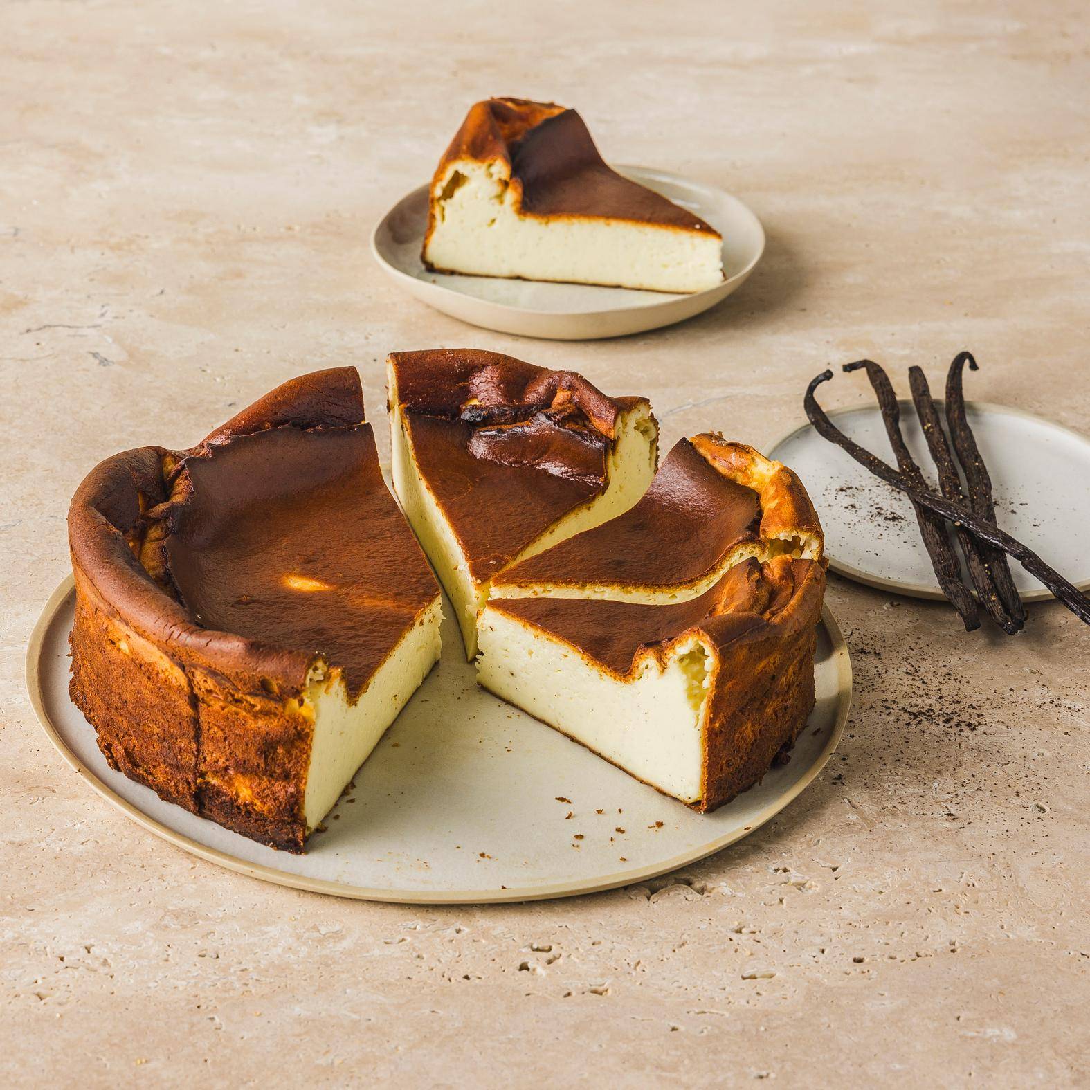 San Sebastian Cheesecake - Rezepte Kitchen Machines Touch/Touch + | Tefal