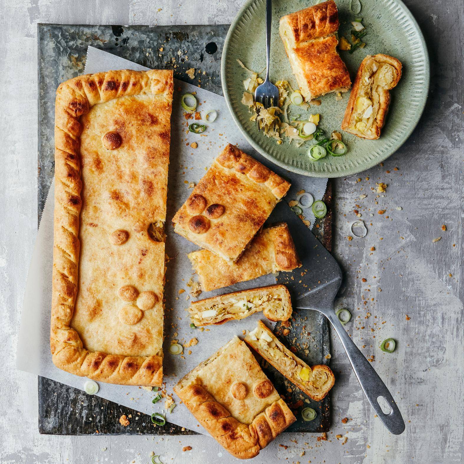Pirog Russische Krautpastete - Rezepte OptiGrill + | Tefal