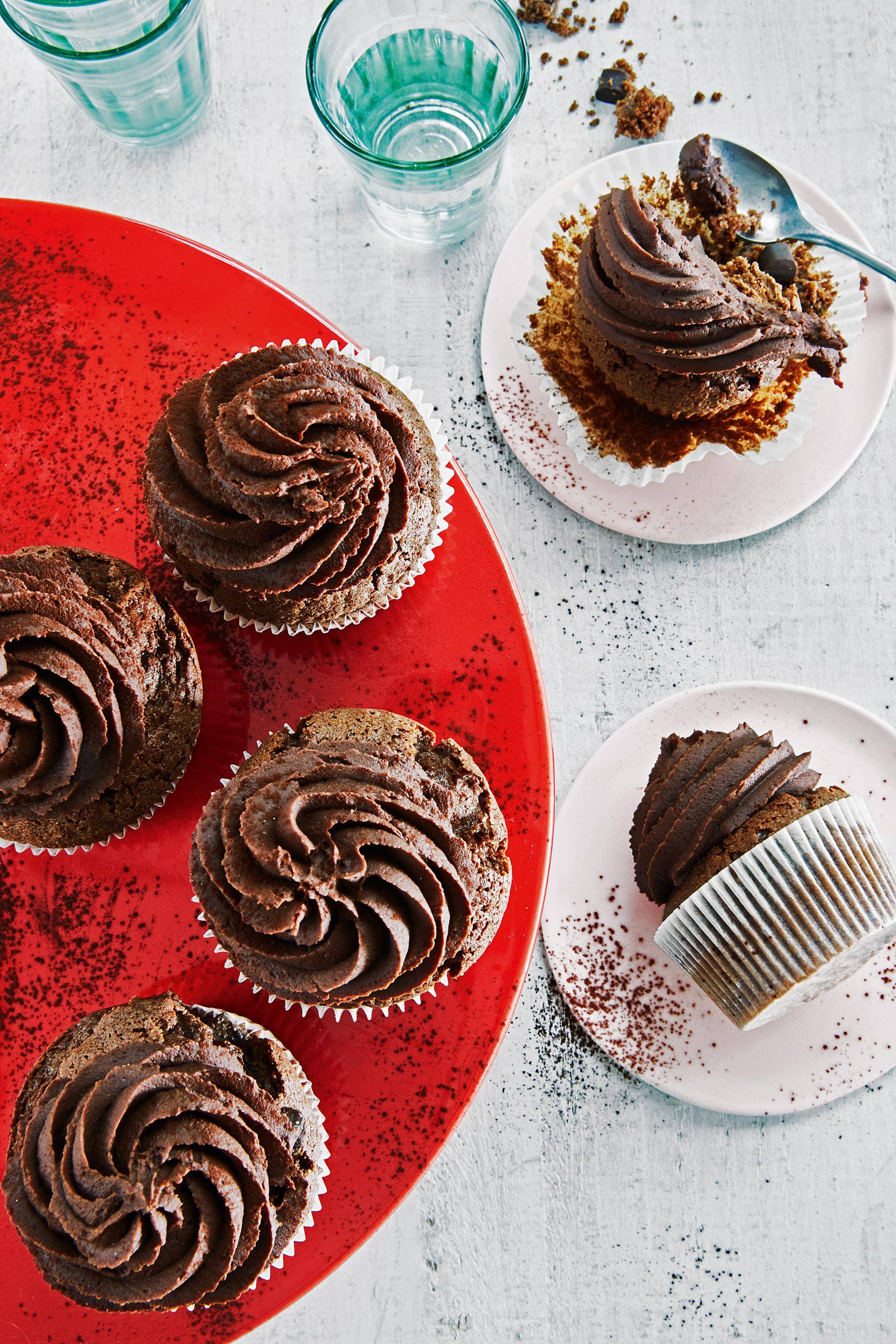 Cupcakes für Schokoladenliebhaber - Rezepte Cake Factory | Tefal
