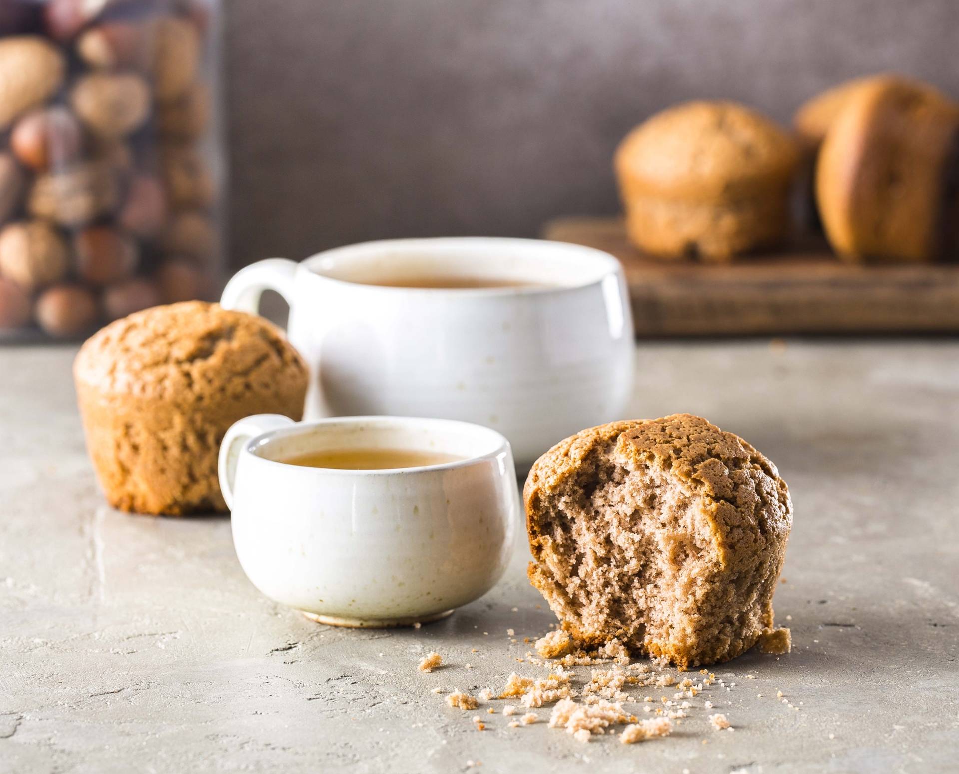 Kastanienmehl-Muffins - Rezepte Cake Factory | Tefal