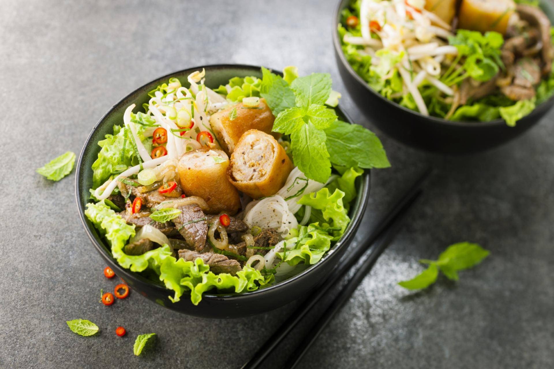 Vietnamesisches Rindfleisch Bo Bun - Rezepte Turbo Cuisine | Tefal