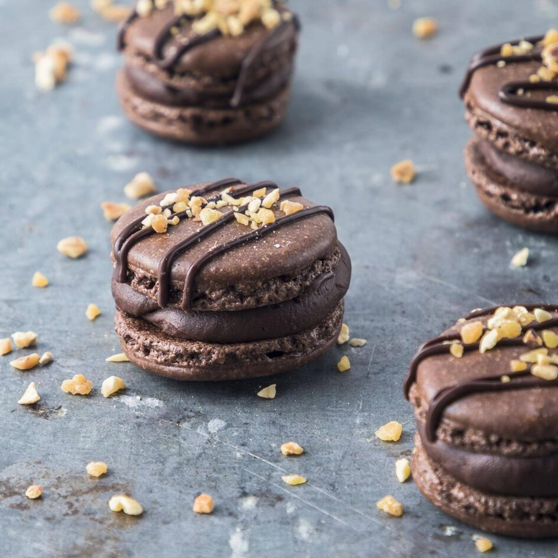 Schokoladen-Macarons - Rezepte BAKE PARTNER | Tefal